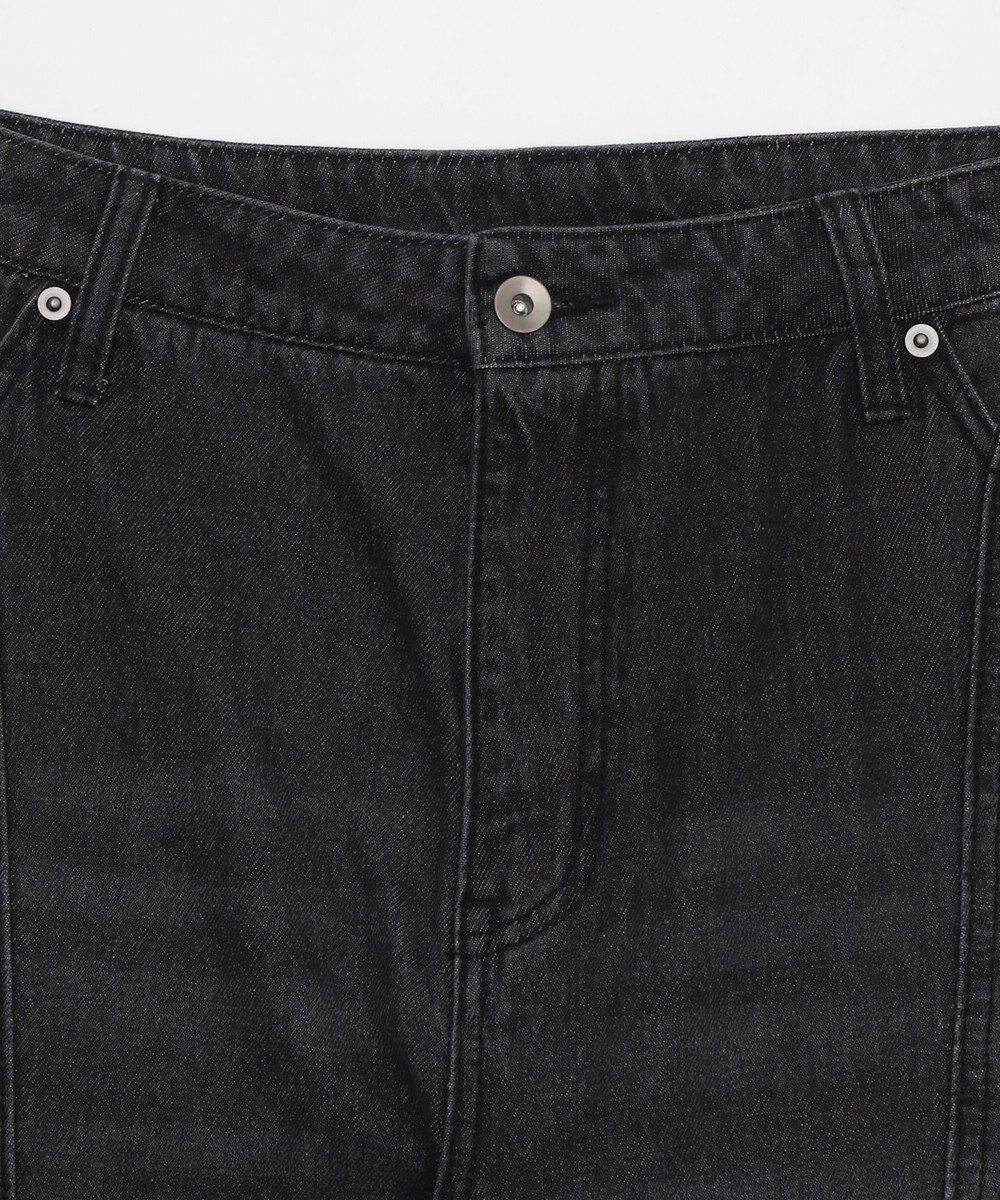 WEGO 【ユニセックス着用ITEM】スウィッチングフレアデニムパンツ 