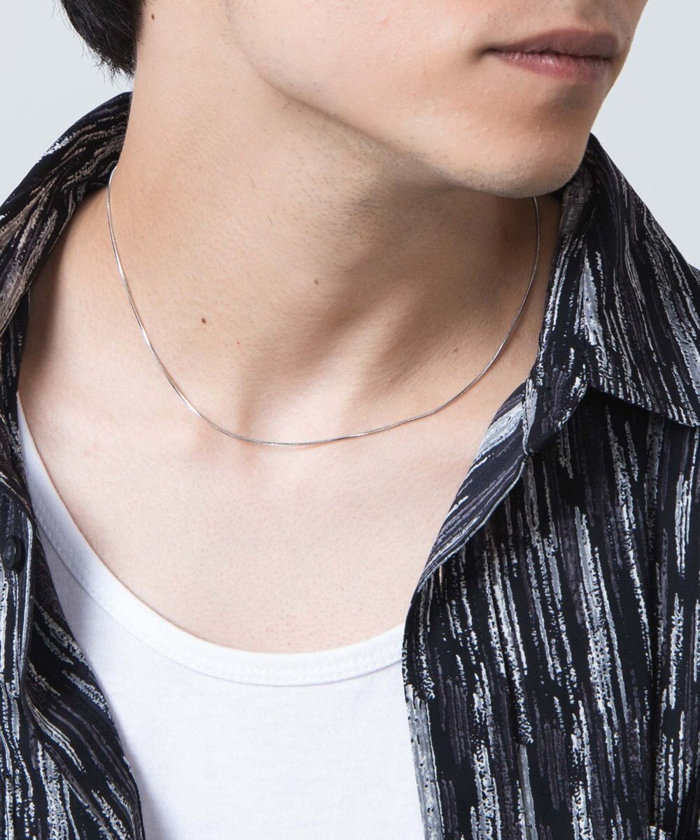 WEGO ステンレスチェーンネックレス50cm 