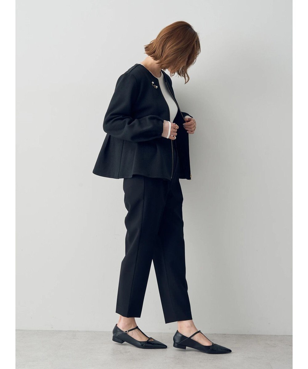 YECCA VECCA タックテーパードパンツ② 