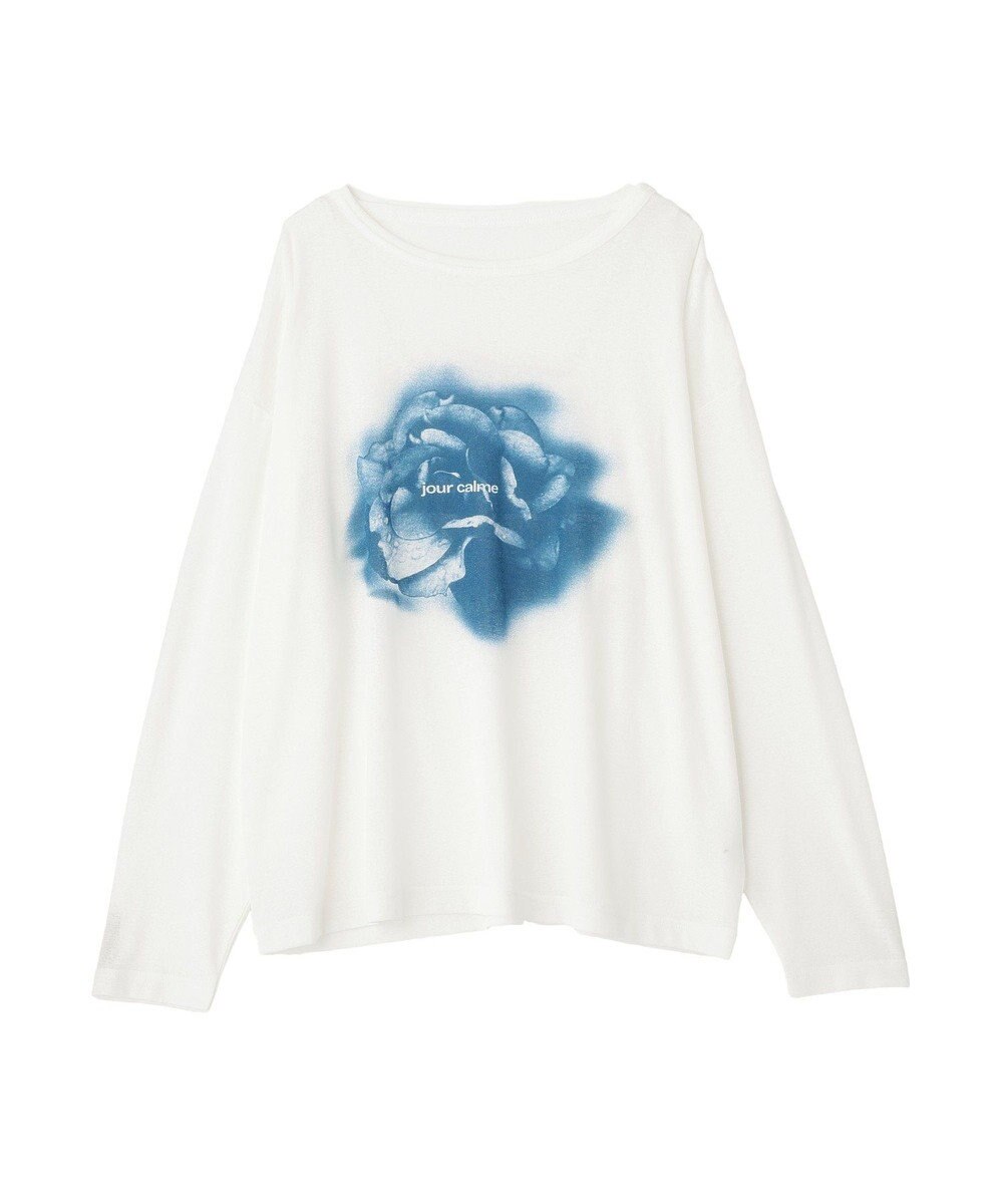 CRAFT STANDARD BOUTIQUE フラワープリントシアーロンTee 