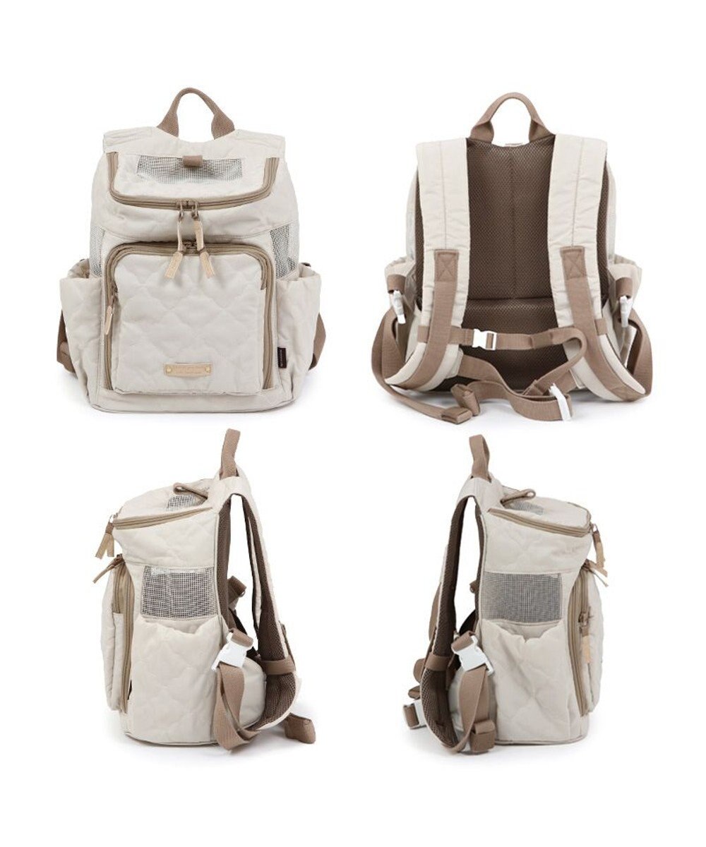 PET PARADISE ペットパラダイス  ハグ&リュック 《ナチュラルキルト》 M 小型犬 約4~6kg 