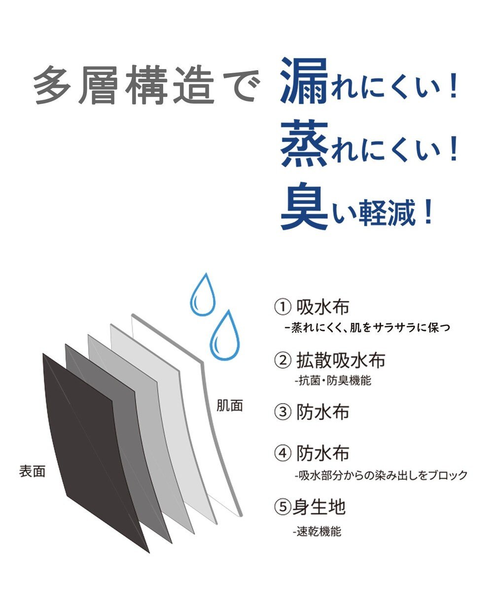 23区GOLF 【MEN】TTON なめらかレーヨン吸水ボクサーショーツ 