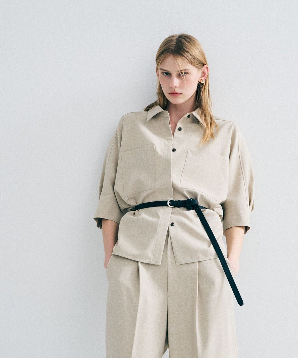 uncrave フェイクレザー 細ベルト 