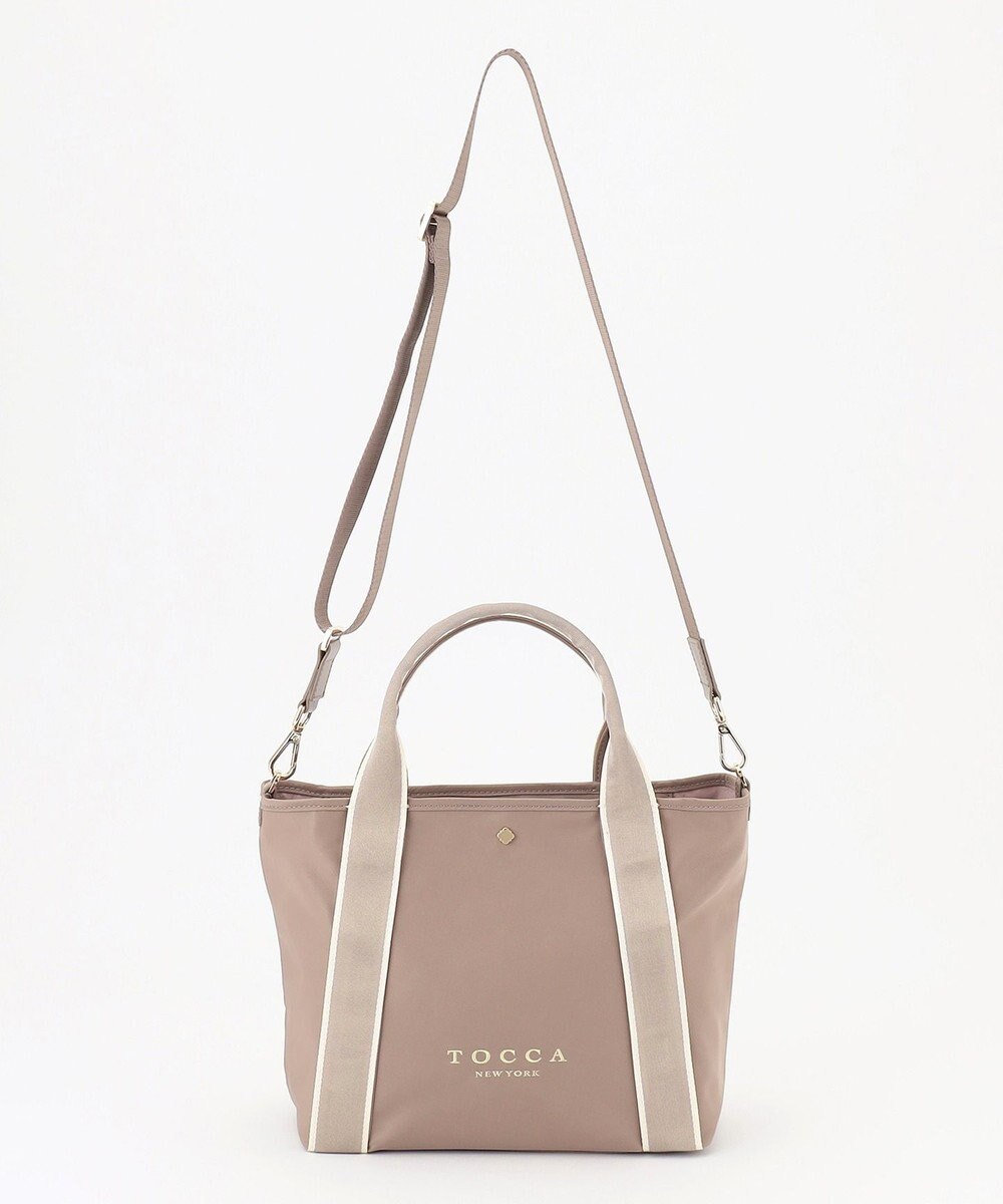TOCCA BICOLOR RIBBON NYLON M トートバッグ M 