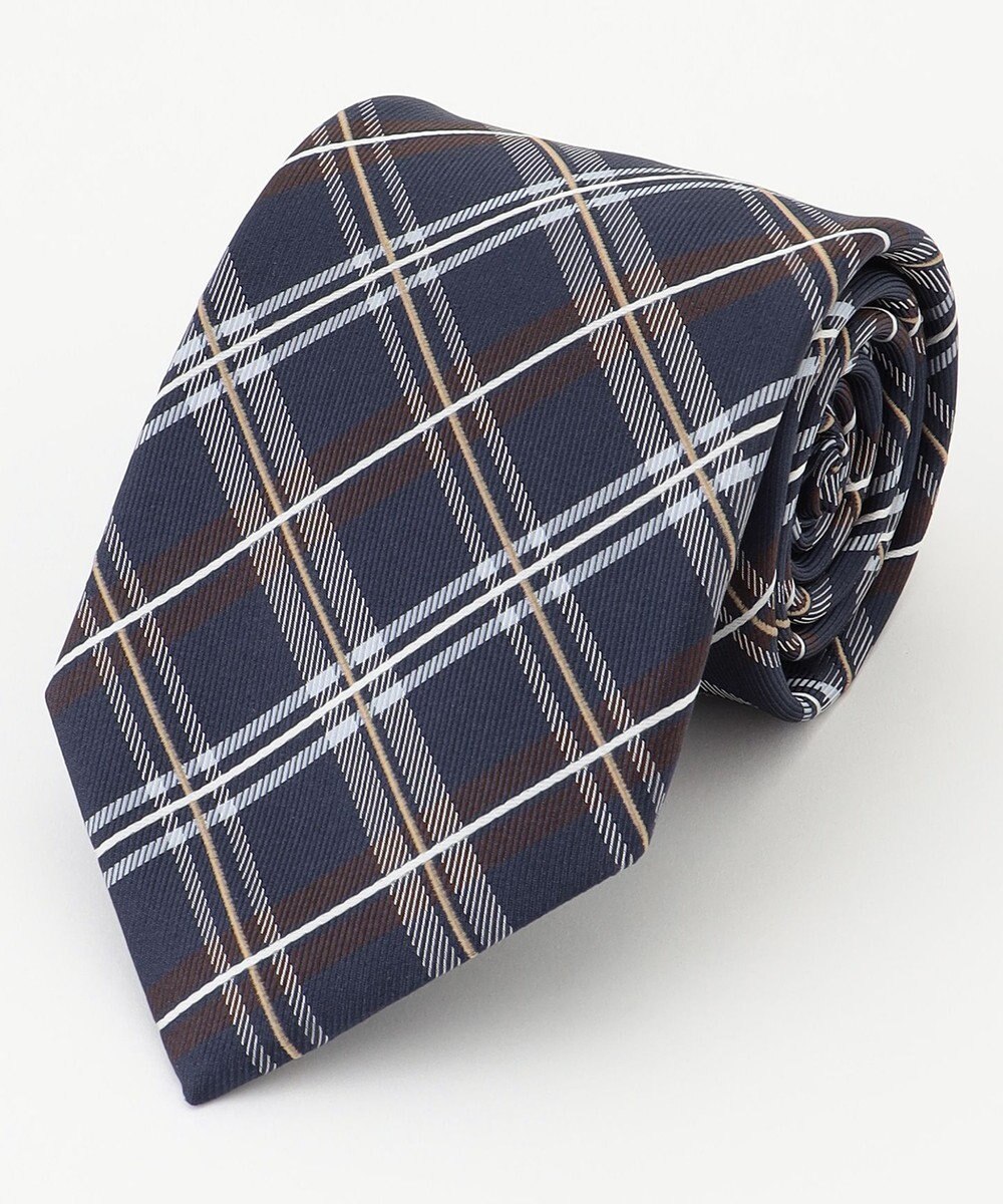 KASHIYAMA KASHIYAMAオリジナル【JAPAN MADE】チェックネクタイ 