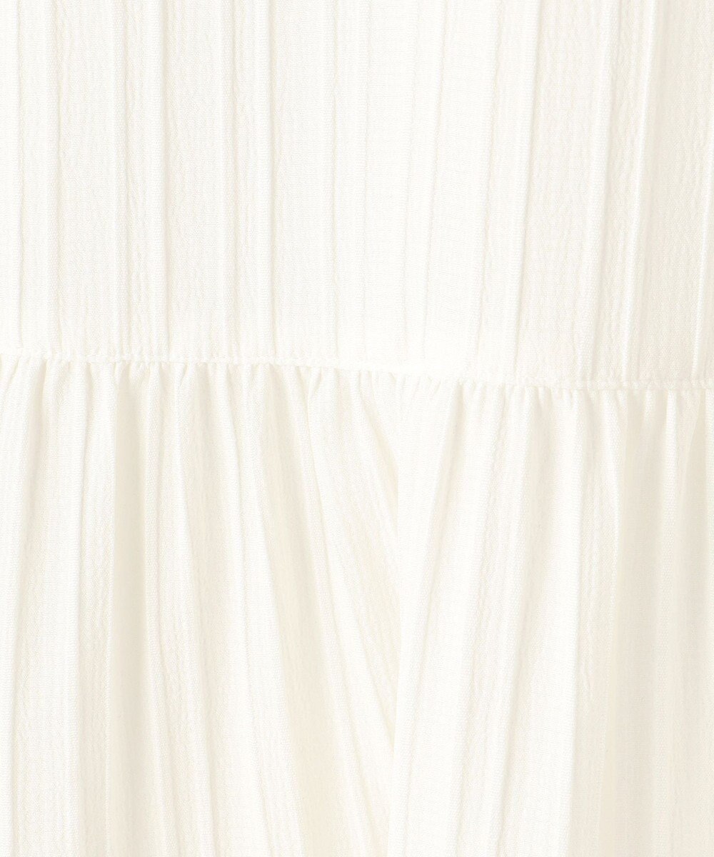 ANY SIS S 【洗える】ジャガードペプラム ブラウス 