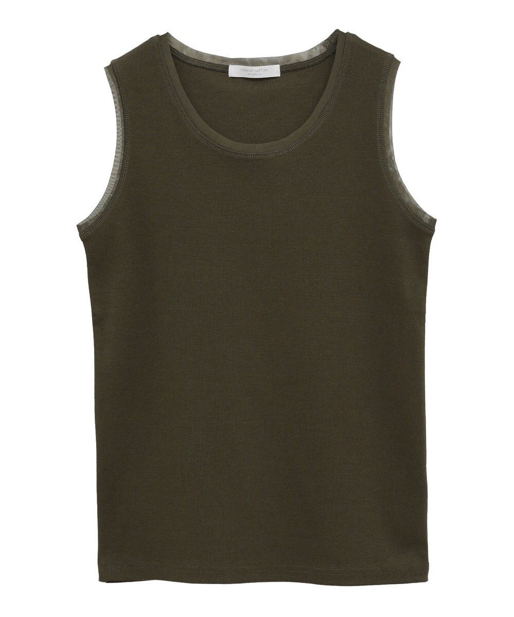 Green Parks チュールドッキングタンクトップ 