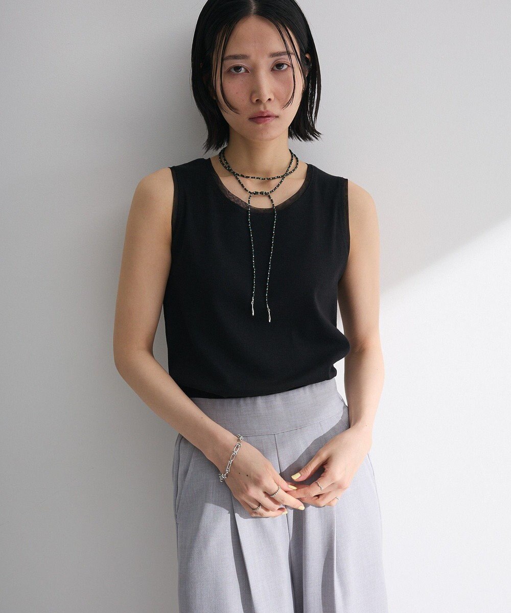 Green Parks チュールドッキングタンクトップ 