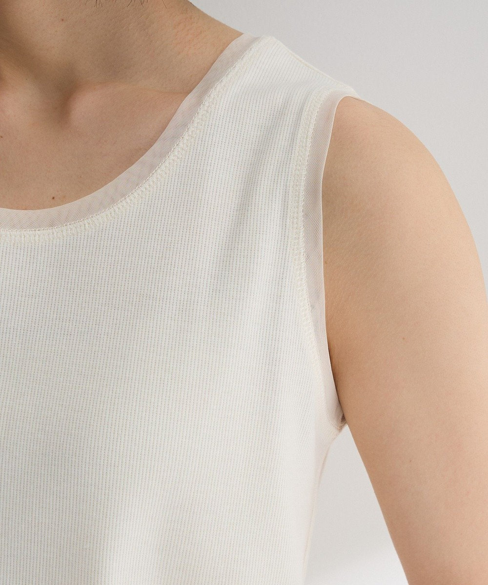 Green Parks チュールドッキングタンクトップ 