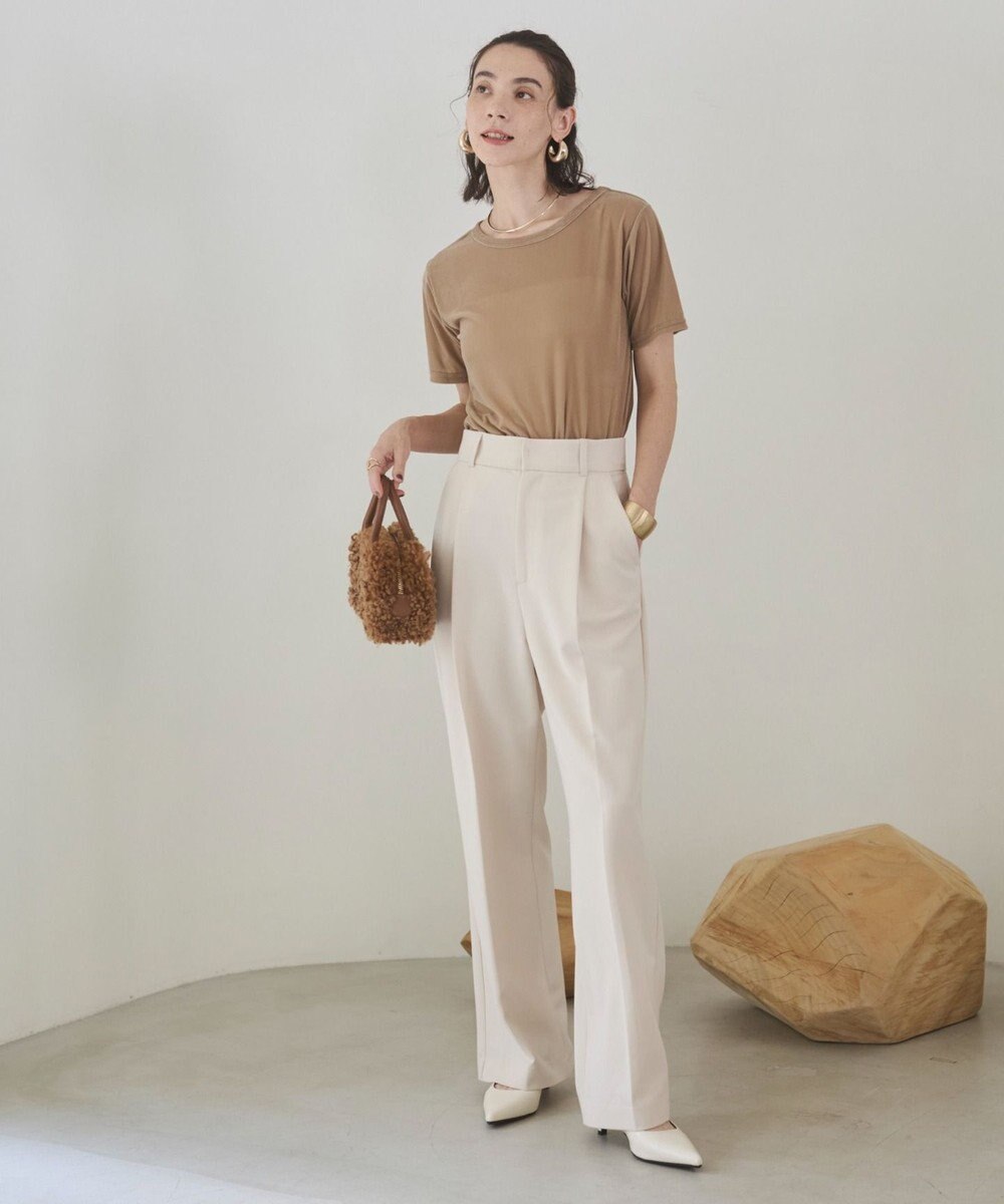 WEGO 【ANGIE VINTAGE】シアーベロアTシャツ 