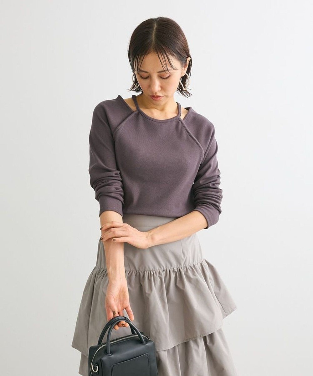 Green Parks ・ＳＵＧＡＲ　ＳＰＯＯＮ　レイヤードライクリブロンＴＥＥ 