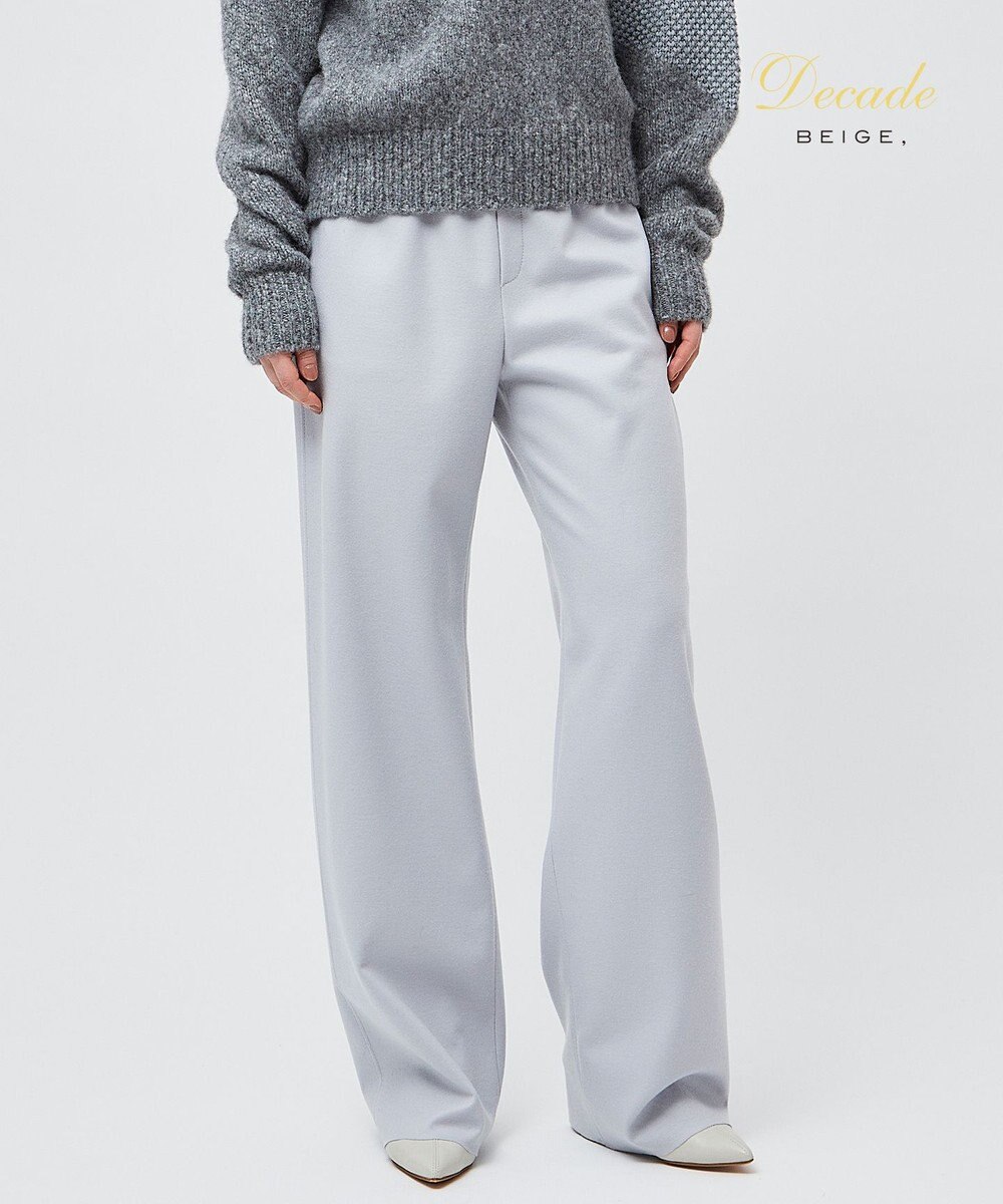 BEIGE， CORBY / ウエストゴムワイドパンツ 