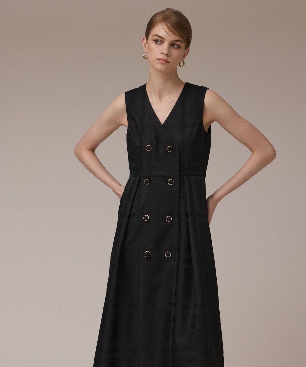 GRACE CONTINENTAL シャドーチェックワンピース 