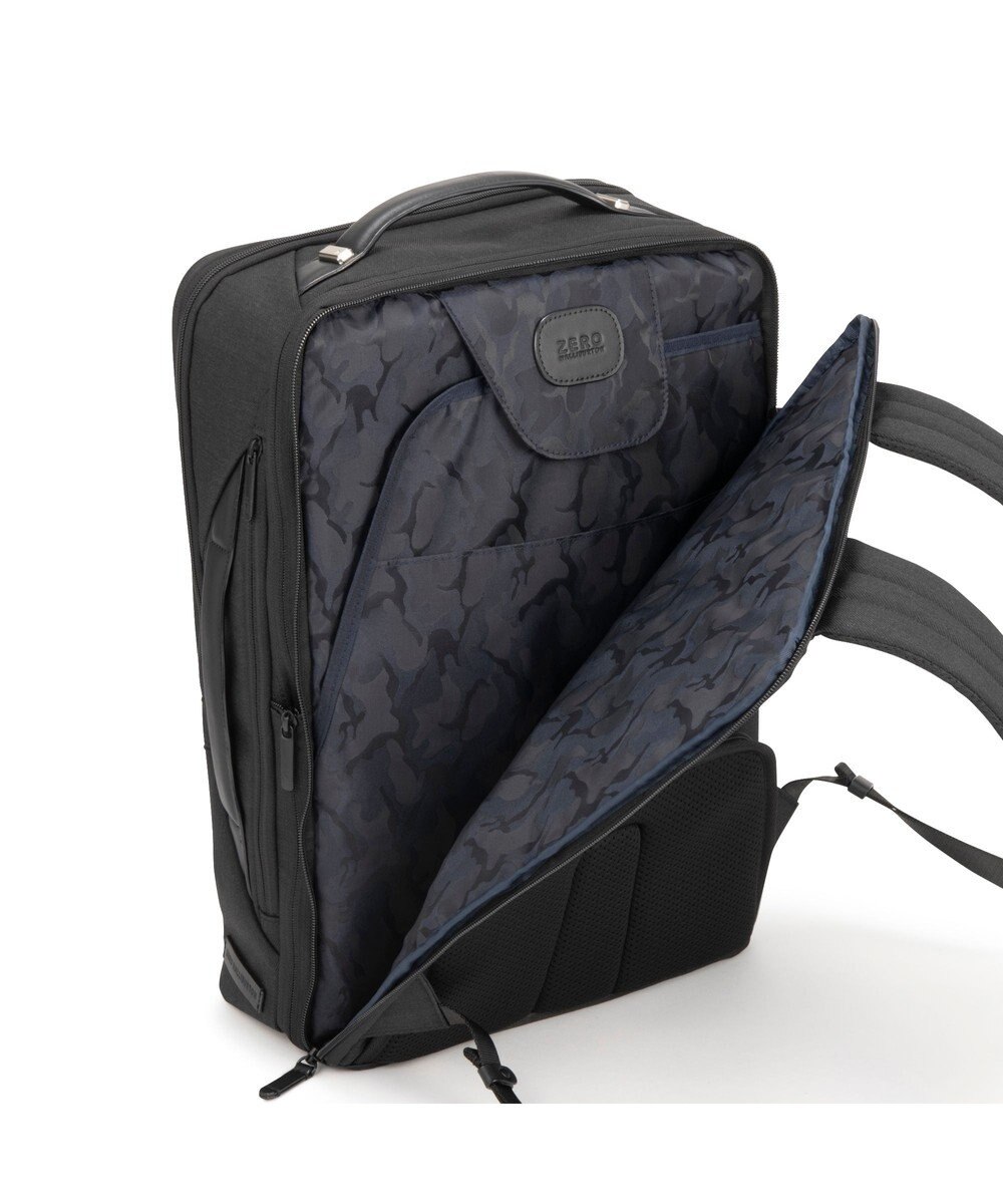 ZERO HALLIBURTON  Z PACK LTD DN ビジネスリュック  B4サイズ 15.6インチPCPC収納 18/23L 脱着ポーチ エキスパンド 81743 