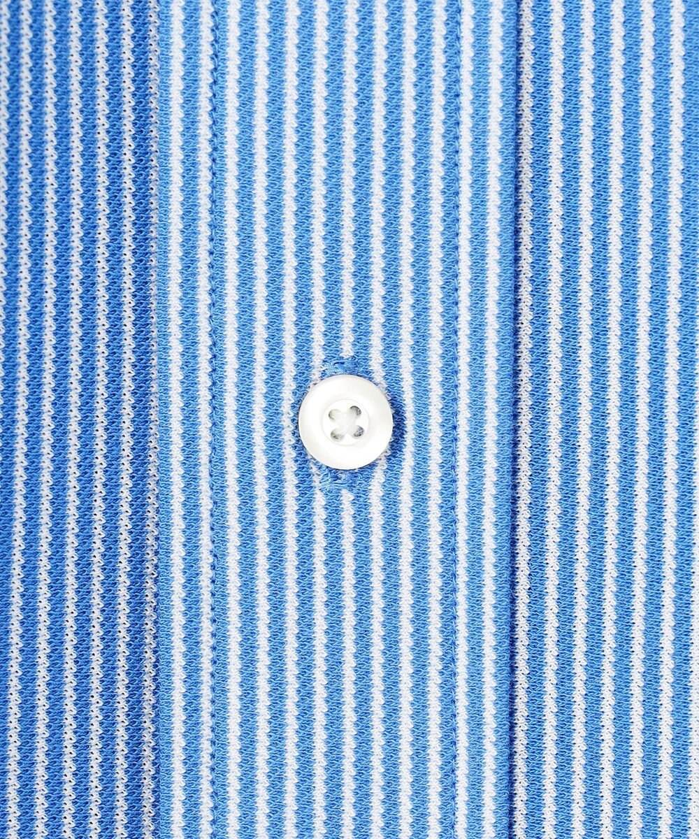 J.PRESS MEN 【KING SIZE】【夏に嬉しい高機能】カノコインレイマイクロストライプパッチポケット シャツ/B.D. 