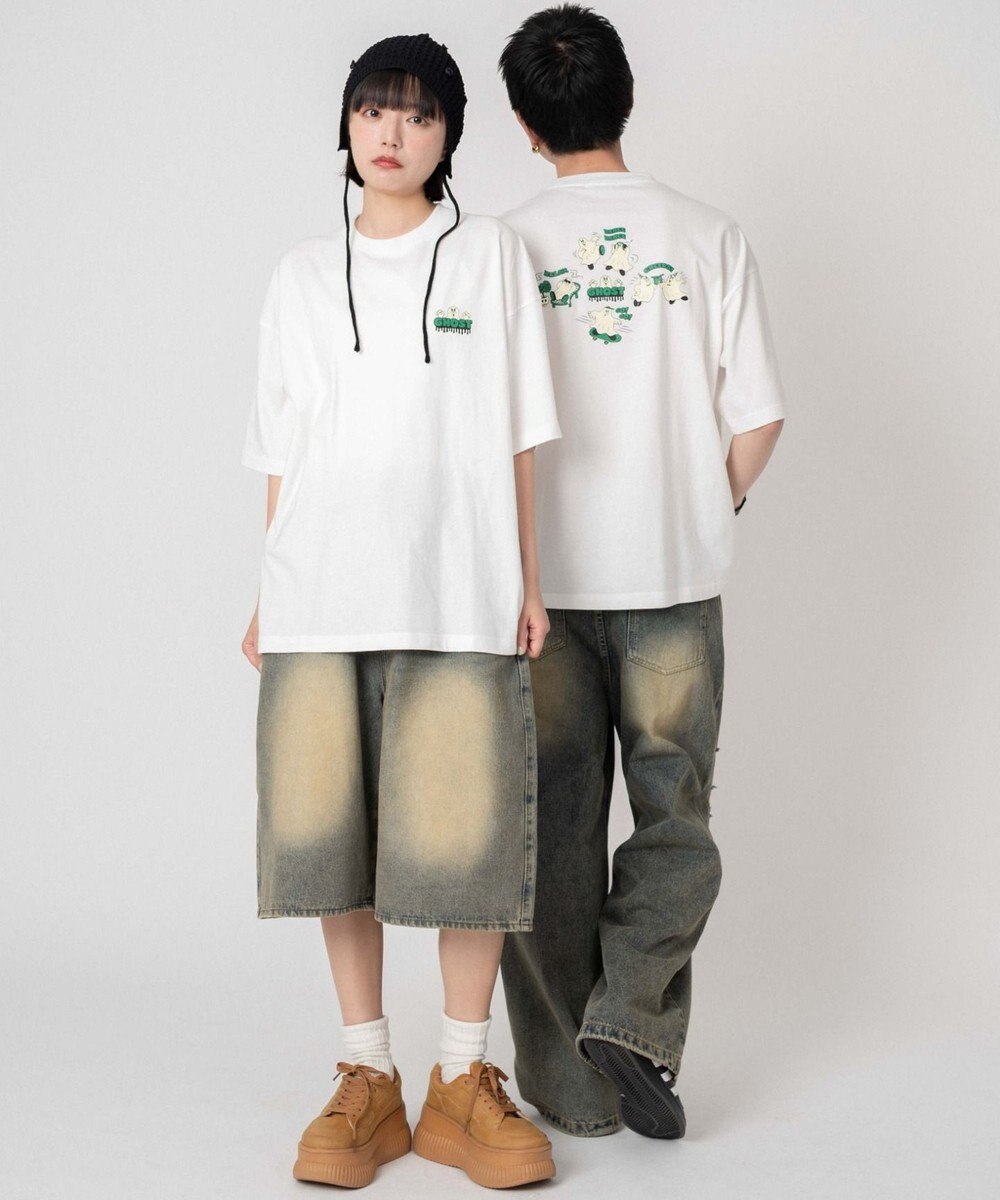 WEGO 【ユニセックス着用ITEM/SMLXLサイズ展開】アソートグラフィックT（SS） 