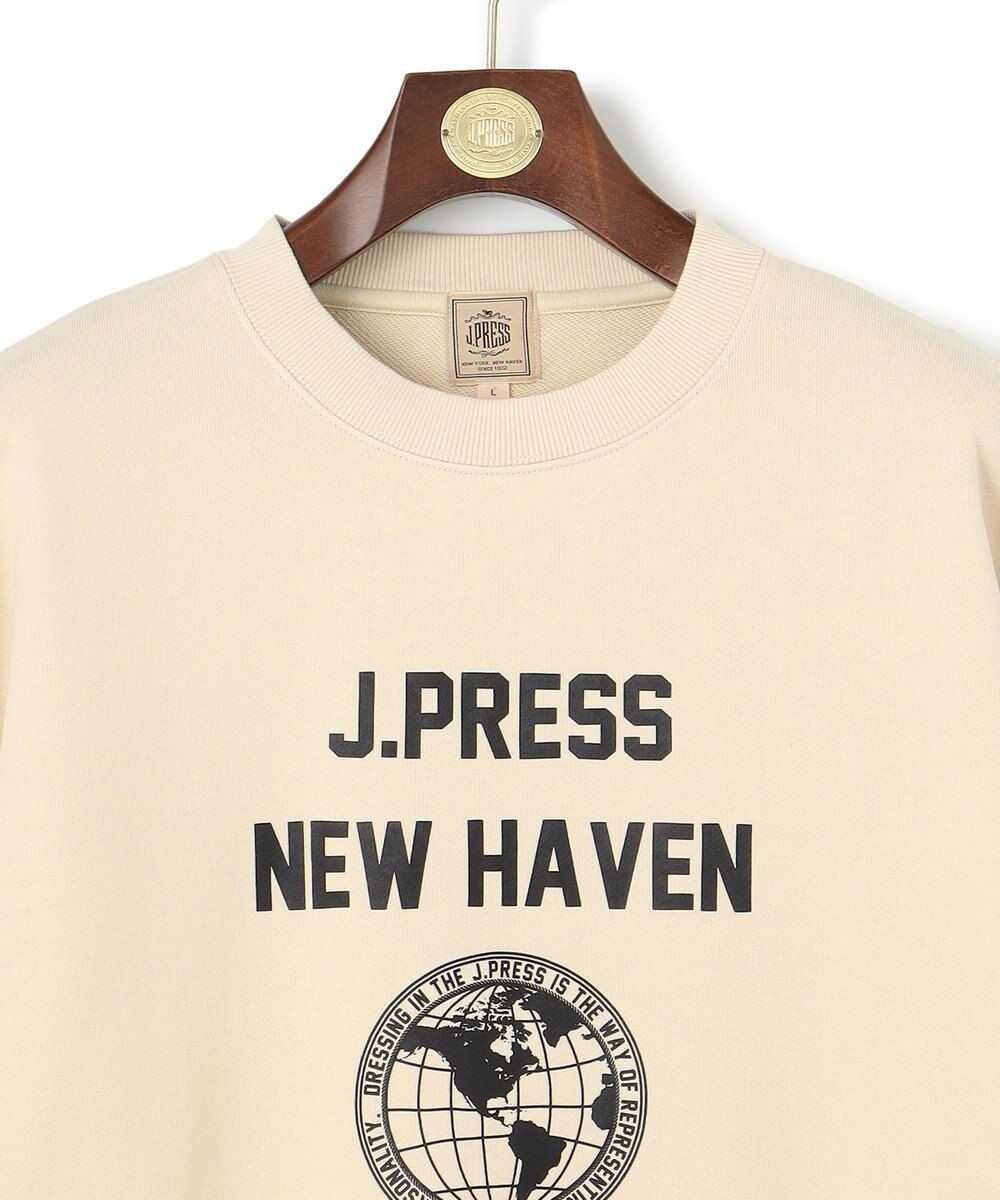 J.PRESS MEN 【WEB・一部店舗限定】フロントプリントスウェット 