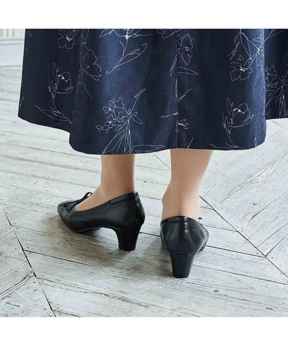 Riz raffinee <Riz raffinee>【３E】リボンパンプス 