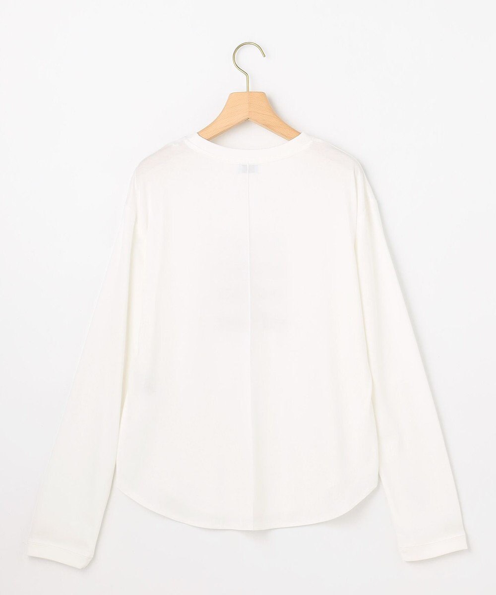 組曲 L 【加藤ローサさん着用】プリントロング Tシャツ 