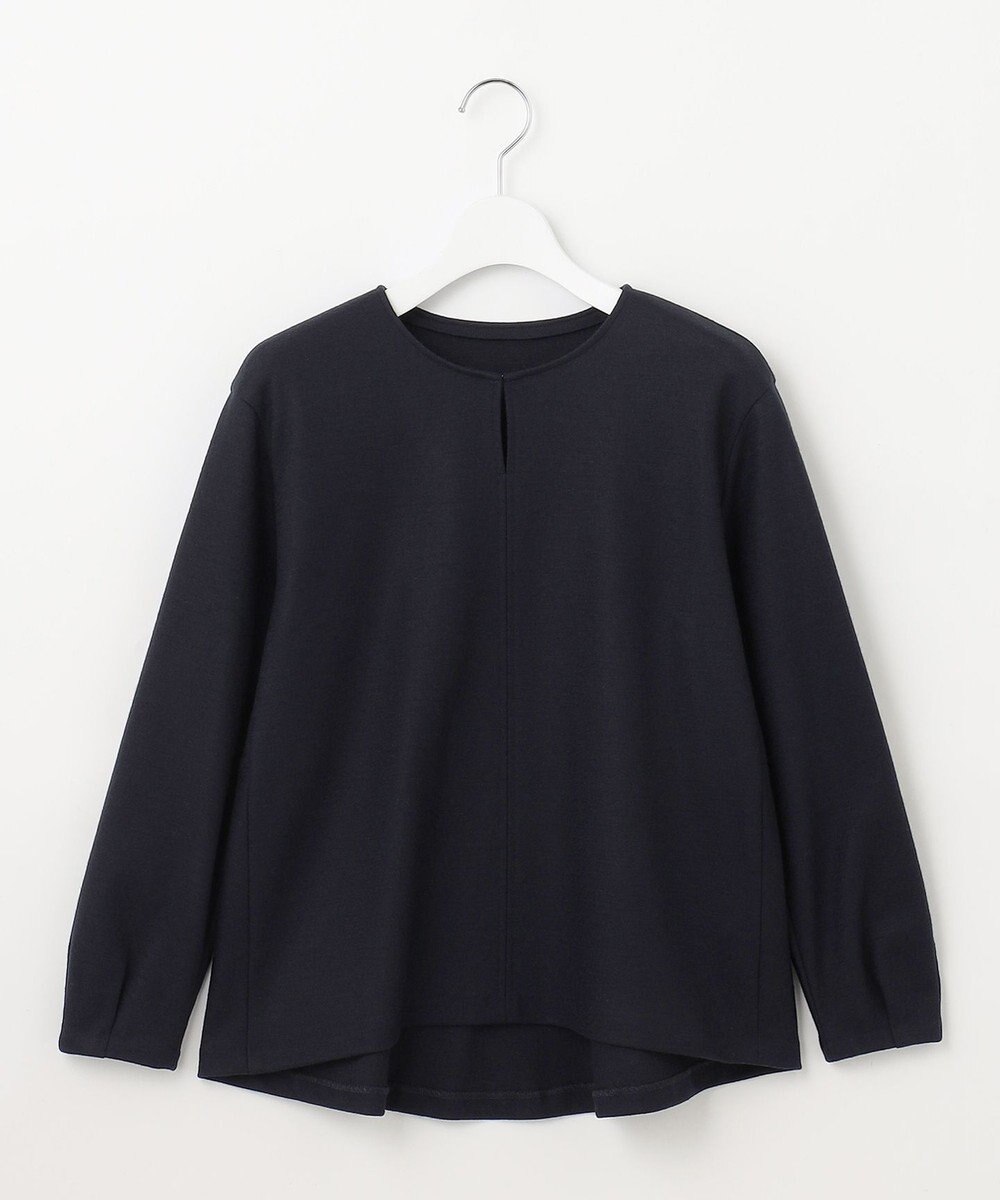 J.PRESS LADIES S ウールスムース ペプラム カットソー 