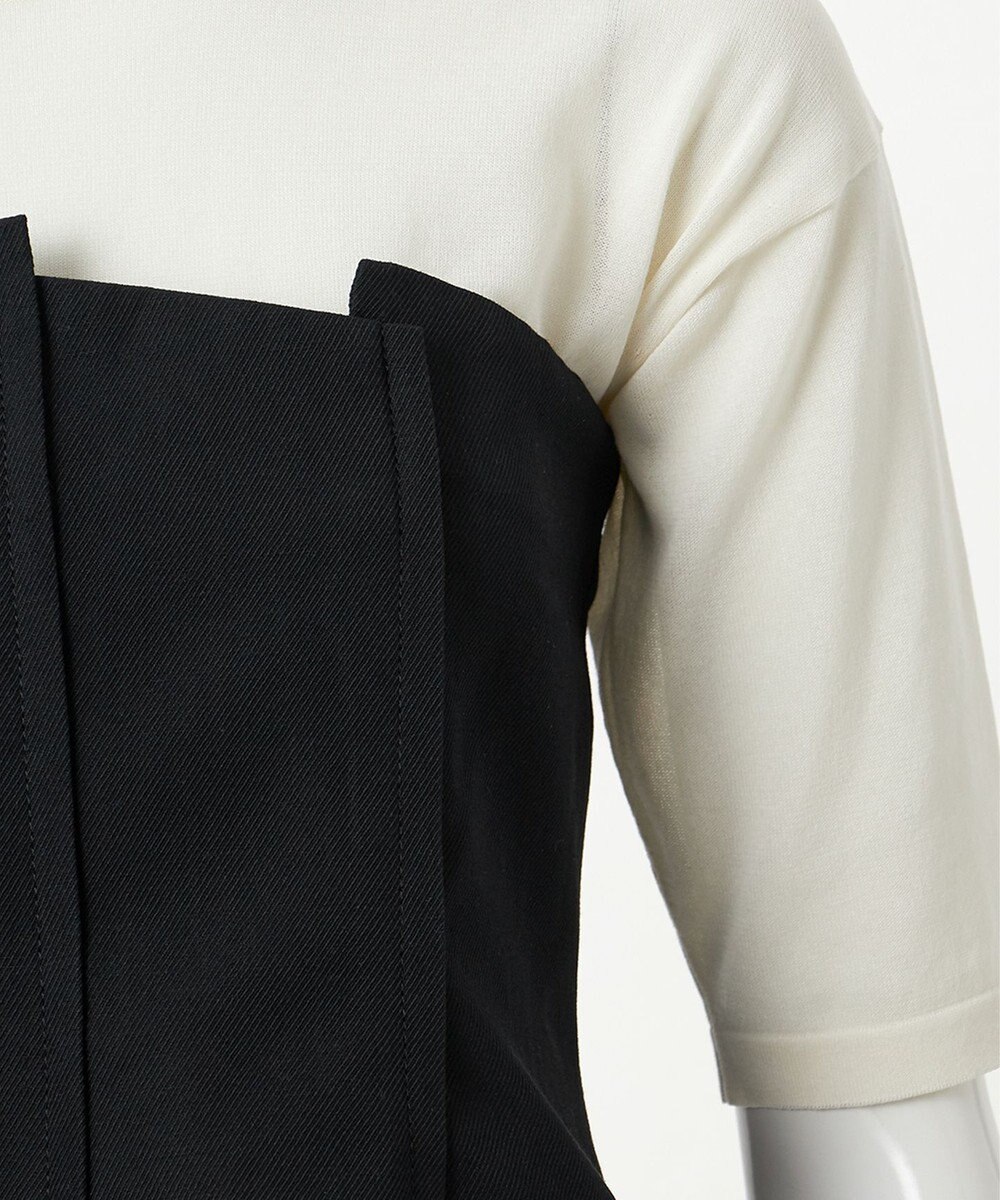 23区 【エステータ】ウールリネン ビスチェ 