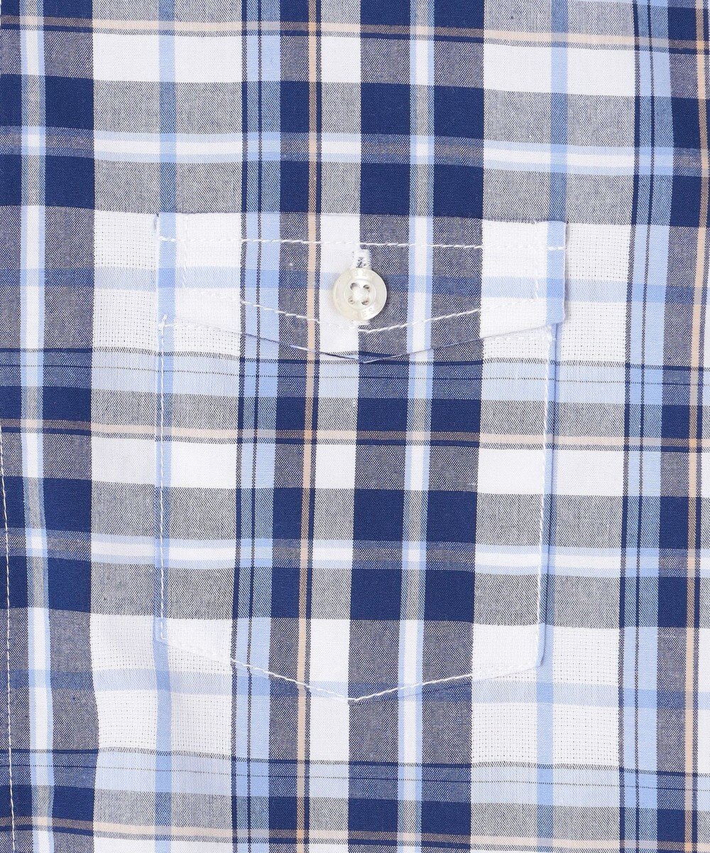 J.PRESS KIDS 【140-170cm】ロゴプリント チェックシャツ 