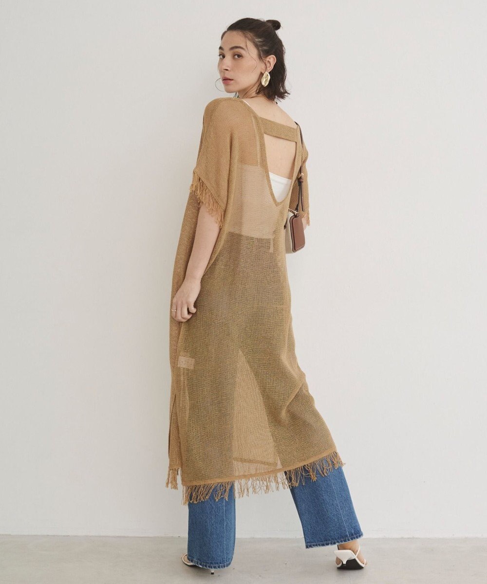 WEGO 【ANGIE VINTAGE】メッシュジレワンピース 