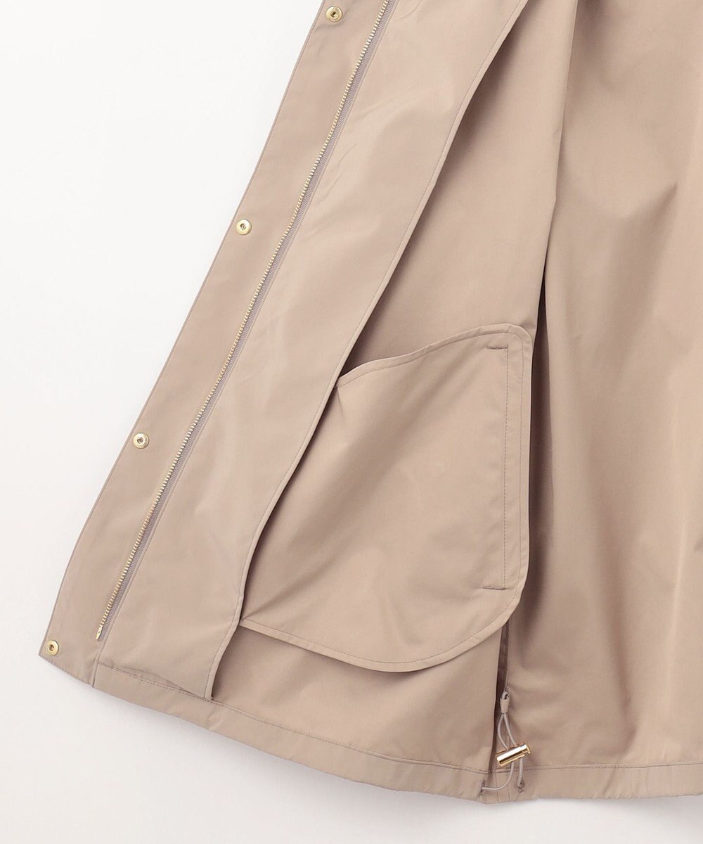 J.PRESS LADIES L 【洗える・撥水】マイクロタフタ フーデッド ショート コート 