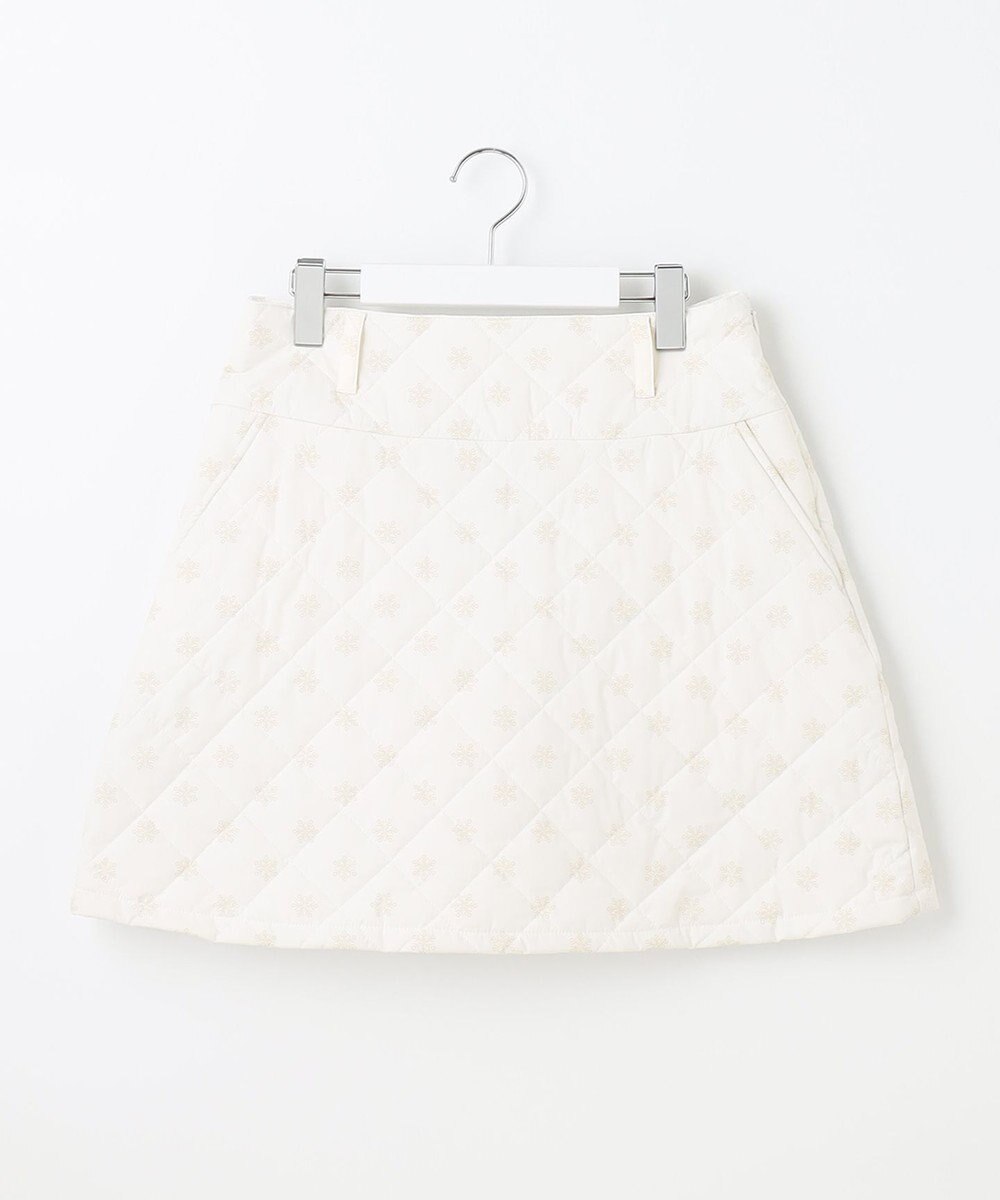 23区GOLF レディな防寒アイテム【WOMEN】ダイヤキルト 中綿スカート 保温性◎寒い朝に最適 