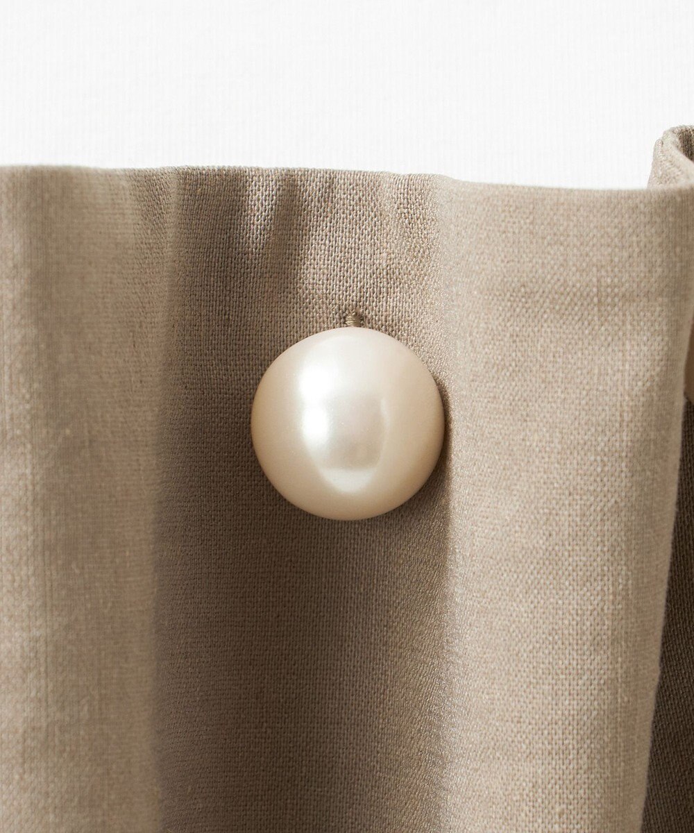 23区 L 【GOLD LABEL】クリスピーリネンストレッチ キャミソールワンピース 