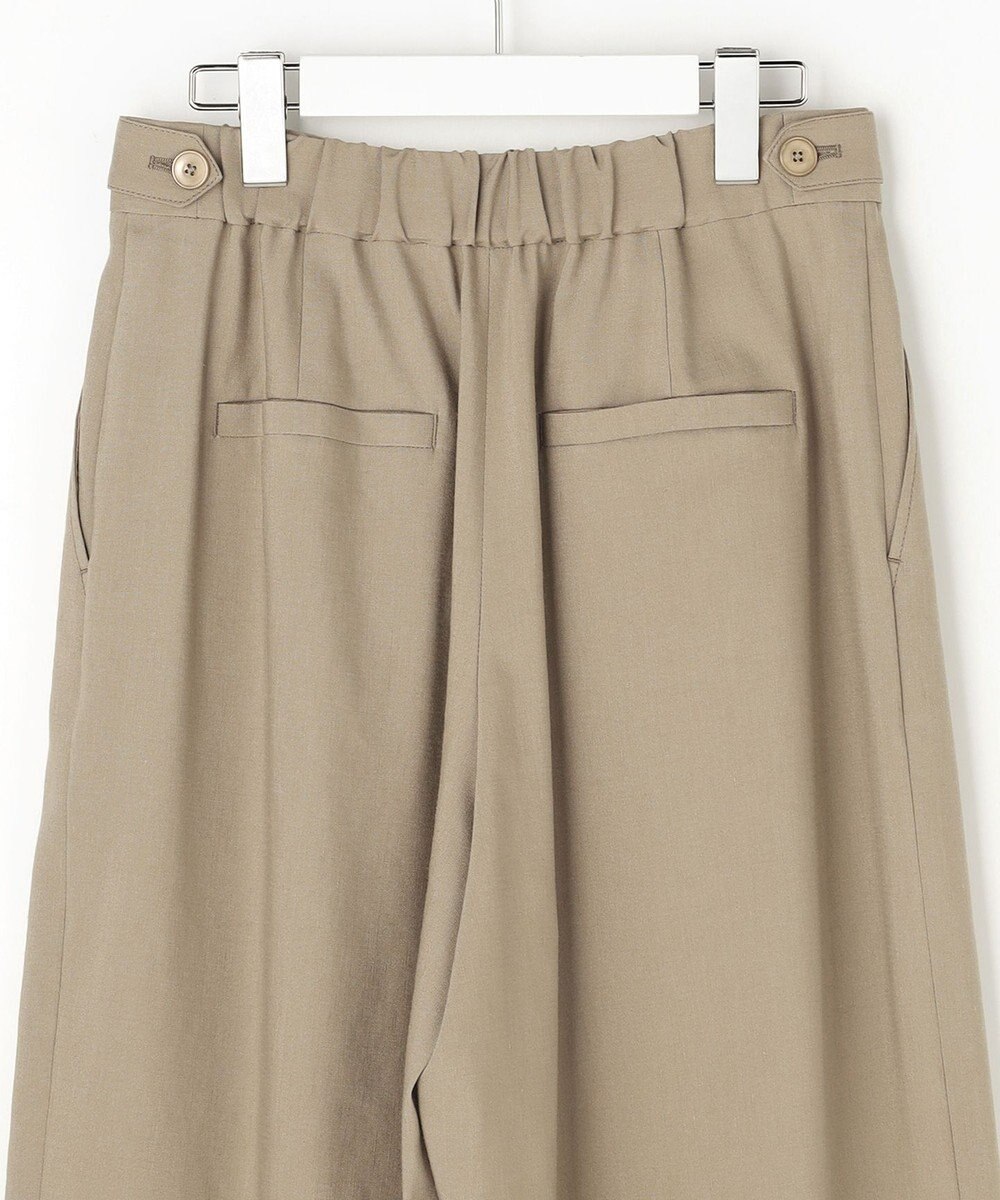 自由区 S 【セットアップ対応】リネンストレッチワイド パンツ 