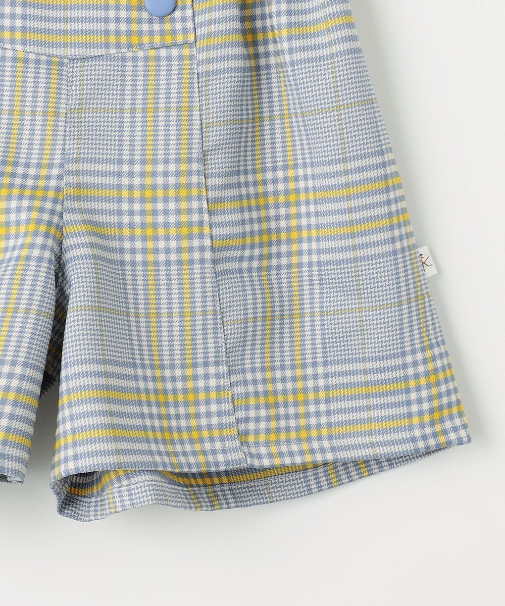 組曲 KIDS 【150-160cm】Chocolat de check キュロット 