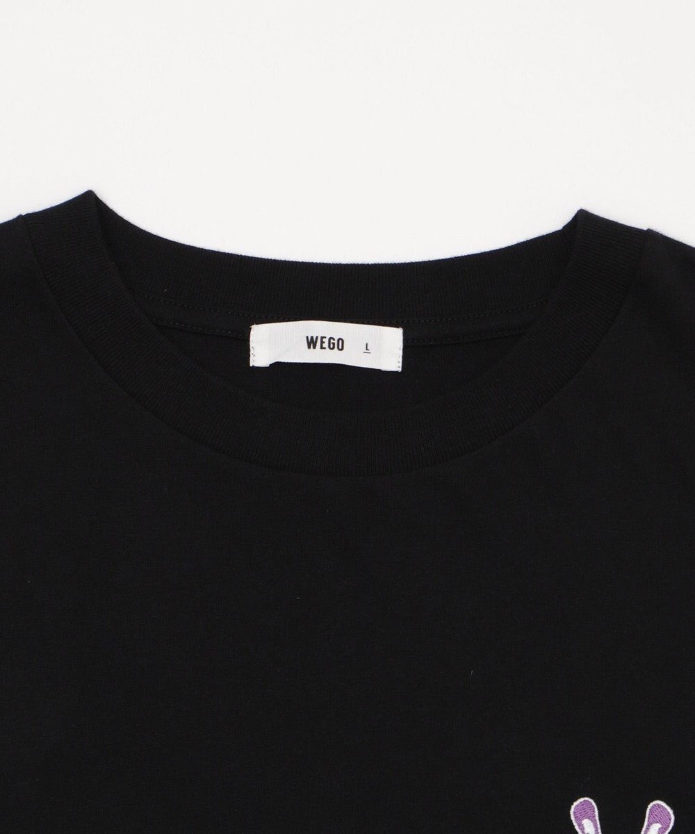 WEGO 【MLサイズ展開/綿100%】グラフィックワンポイントT（SS） 