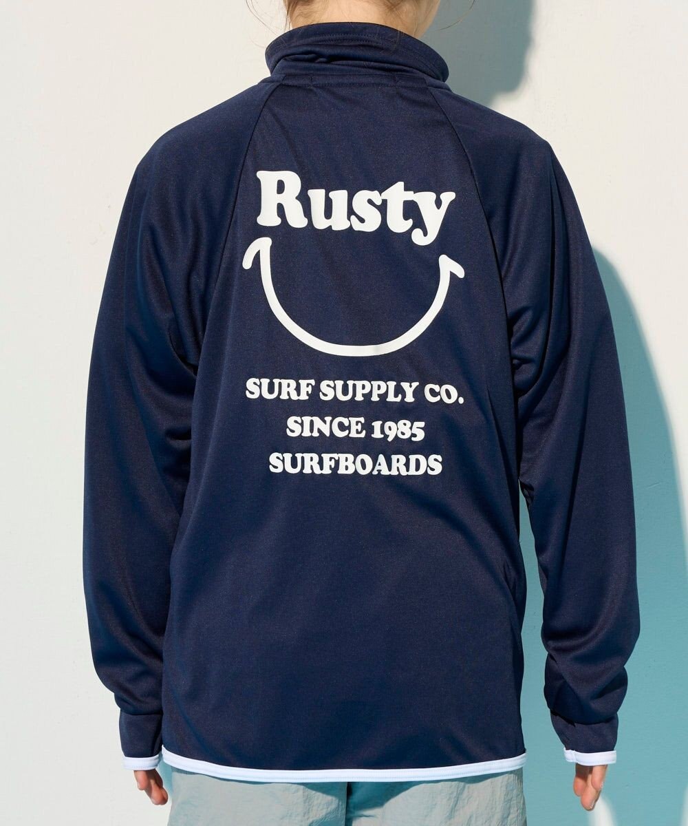 OP／FILA 【RUSTY】ニコちゃんプリントラッシュガード 