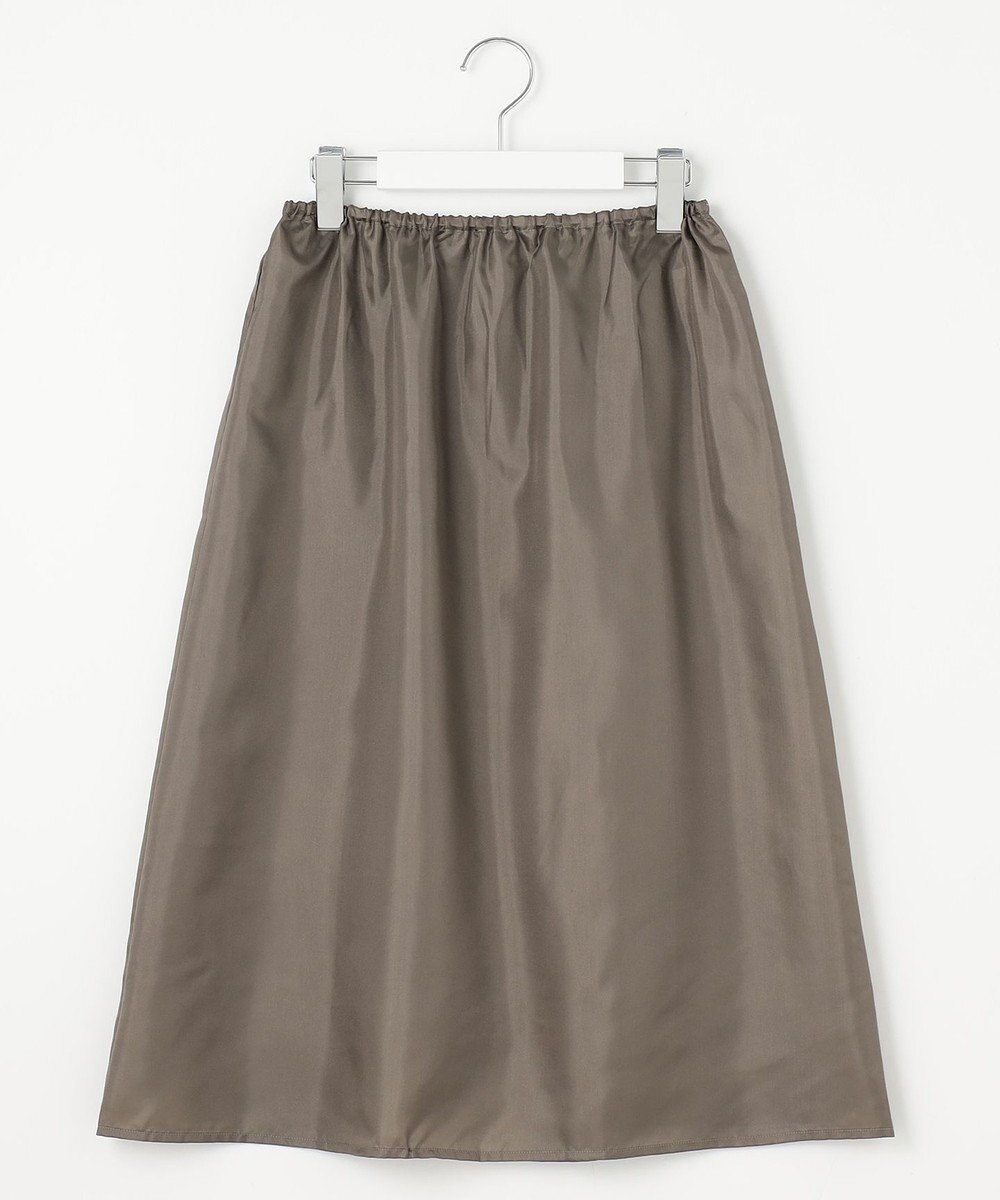 J.PRESS LADIES L 【洗える】マロンサテン キャミソール ワンピース 