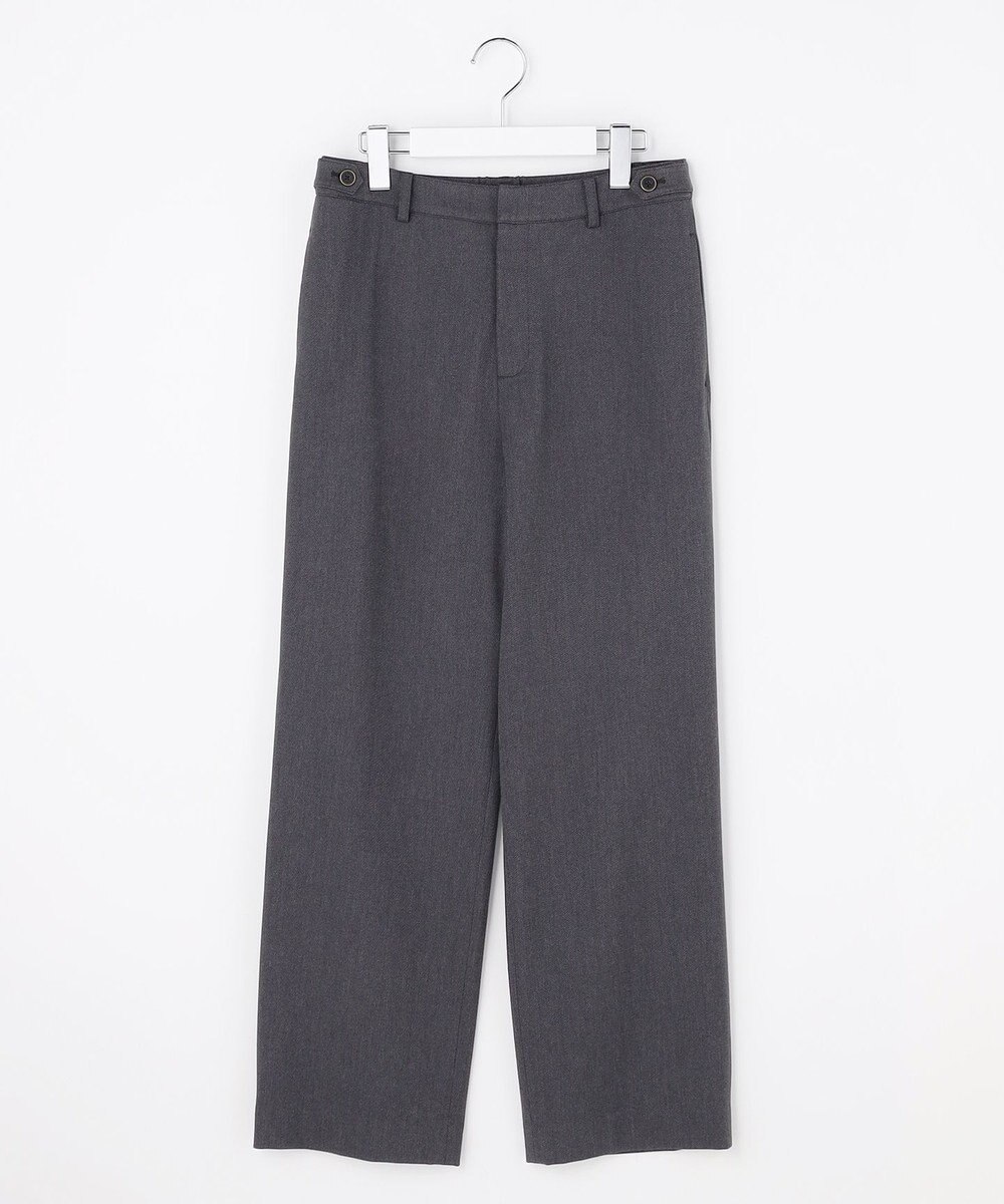 J.PRESS LADIES S 2way thermo サキソニー ストレート パンツ 