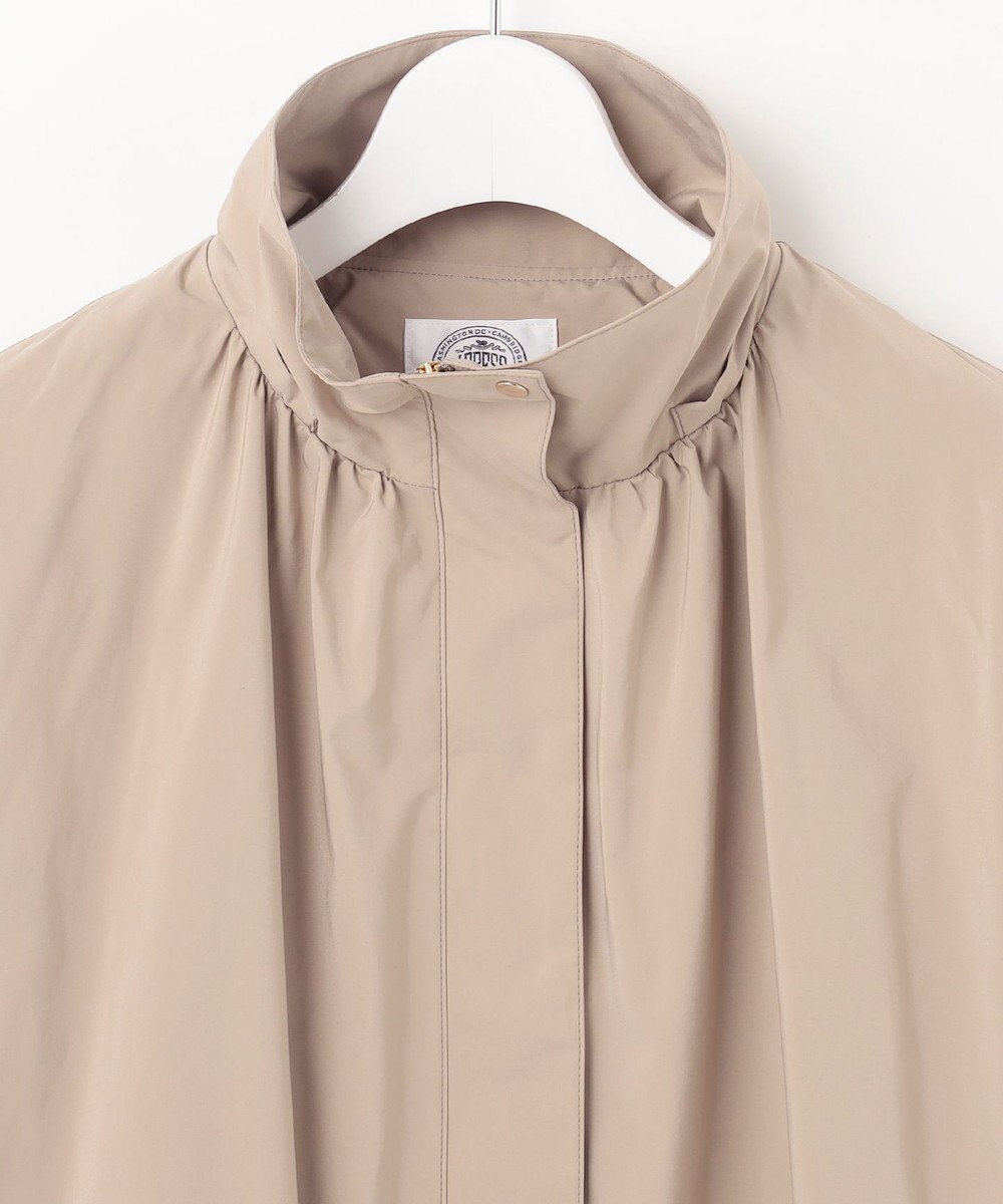 J.PRESS LADIES L 【洗える・撥水】マイクロタフタ フーデッド ショート コート 