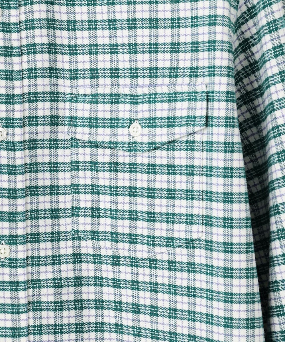 J.PRESS MEN ストレッチ コットンネルシャツ 