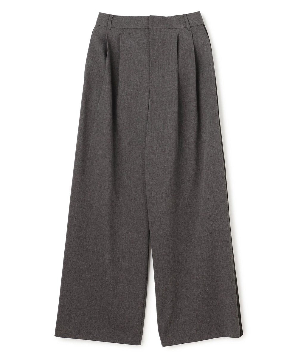 UNFILO 【セットアップ着用可】マイビューティ 側章ワイドパンツ 