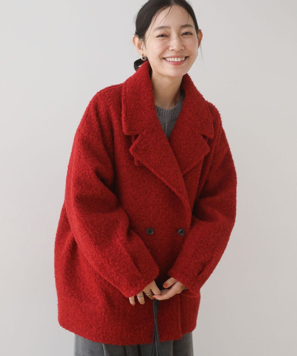 Green Parks ブークレＰコート 