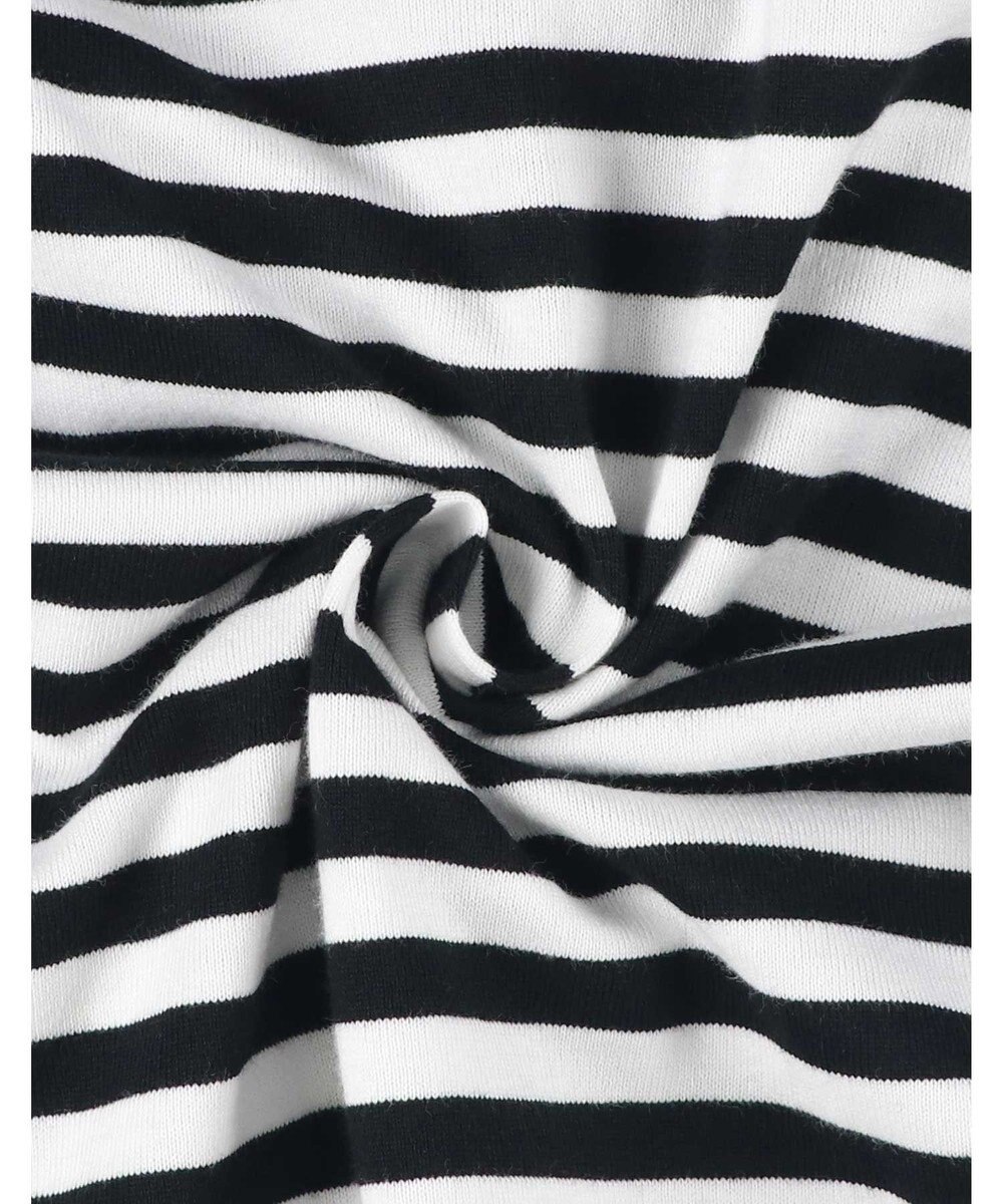 une nana cool MADE WITH LIBERTY FABRIC 綿100％ボーダー 半袖パジャマ 