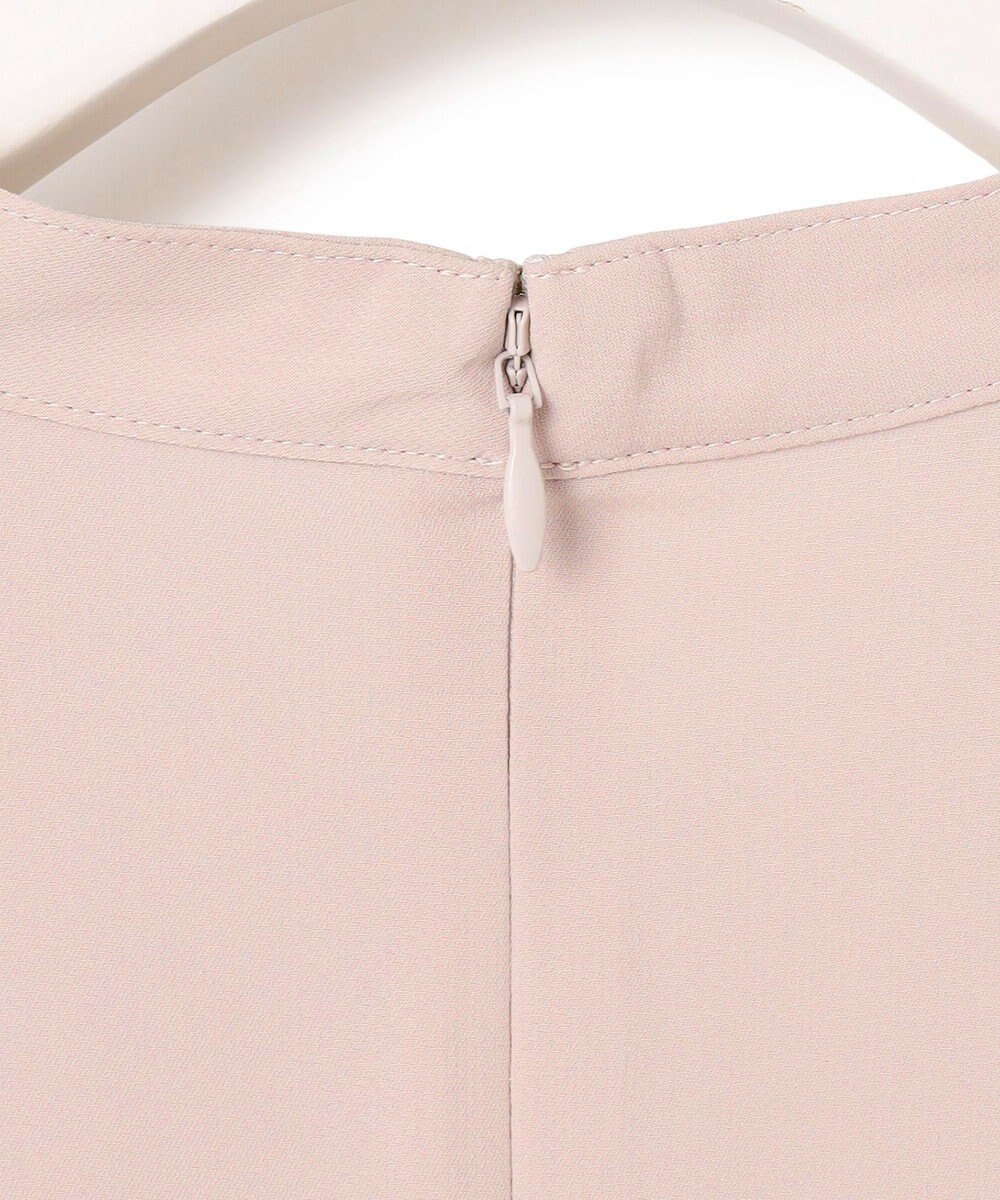 ICB 【UVケア・速乾・洗える】BackSatinAmunzen スカーフタイブラウス 