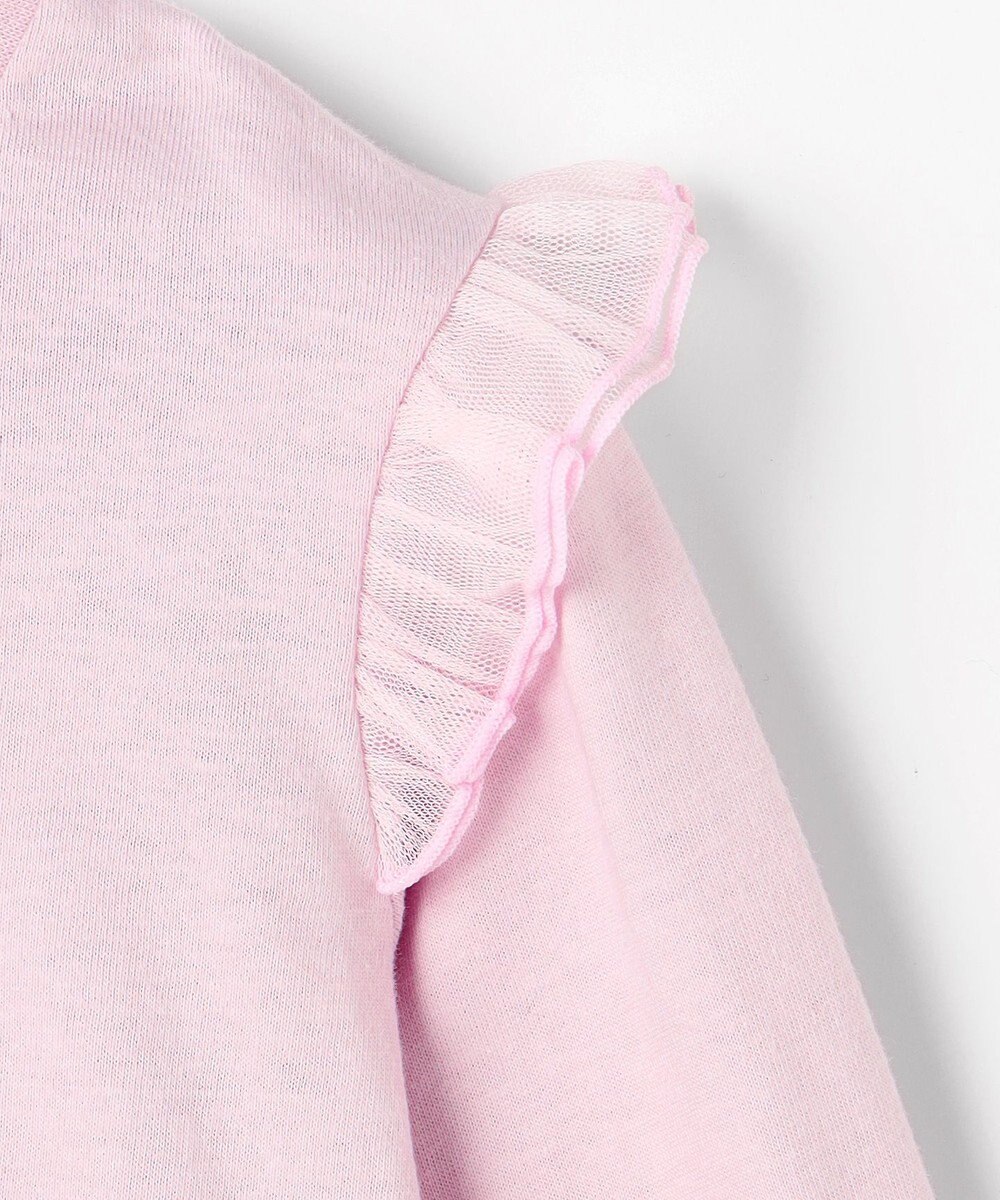 ANY KIDS おけいこモチーフ刺繍入り 長袖Tシャツ 