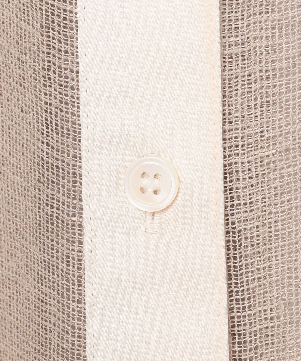 BEIGE， MATHIEU / バンドカラーシャツ 