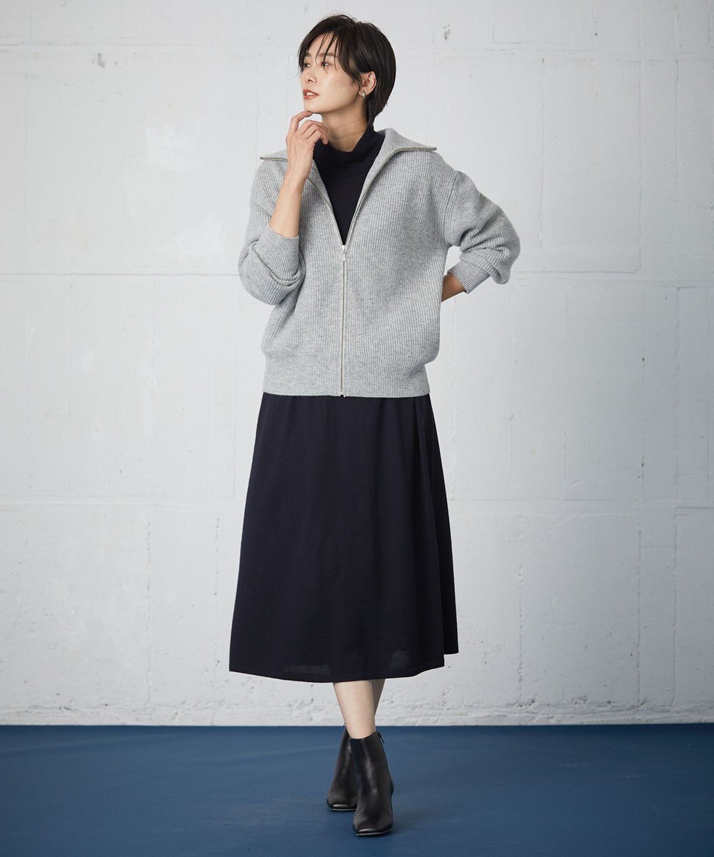 J.PRESS LADIES 【WEB限定カラーあり・洗える】EASY WOOL ワンピース 