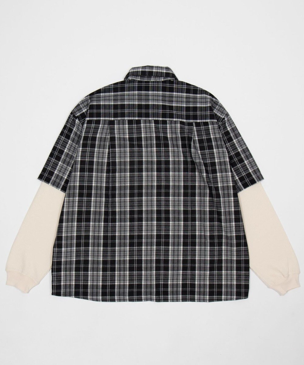 WEGO 【ユニセックス着用ITEM】アンサンブルチェックシャツ（LS） 