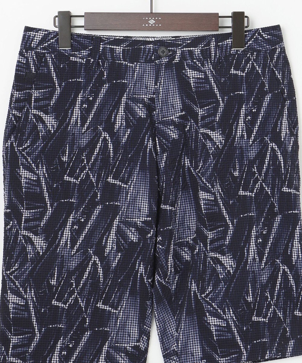 JOSEPH ABBOUD 【驚きの多機能】ライトウェーブ リゾートプリントハーフパンツ 