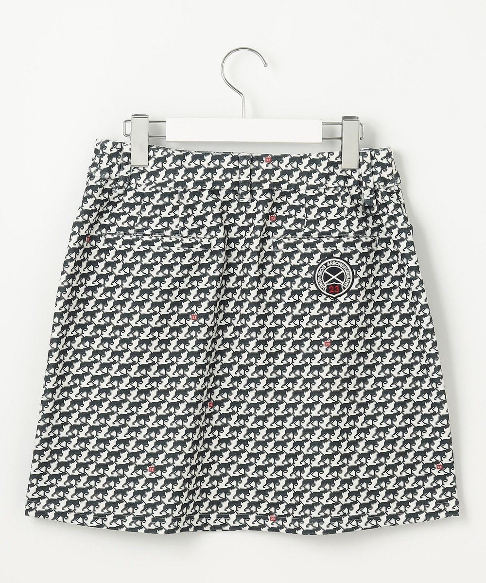 23区GOLF 【WOMEN】【ストレッチ】ハンタードッグ柄 スカート 