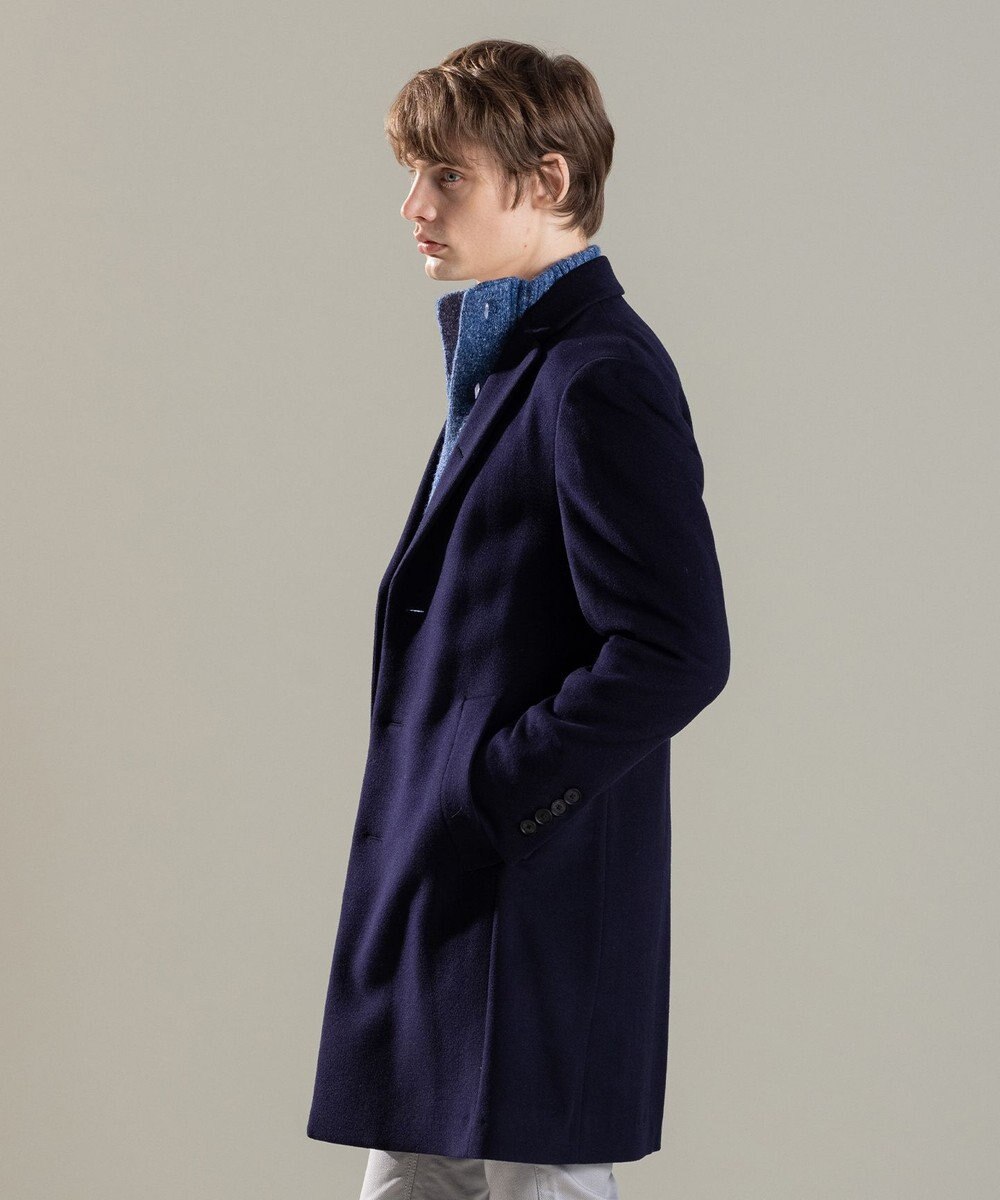 JOSEPH HOMME グロッシーウール　チェスターコート 