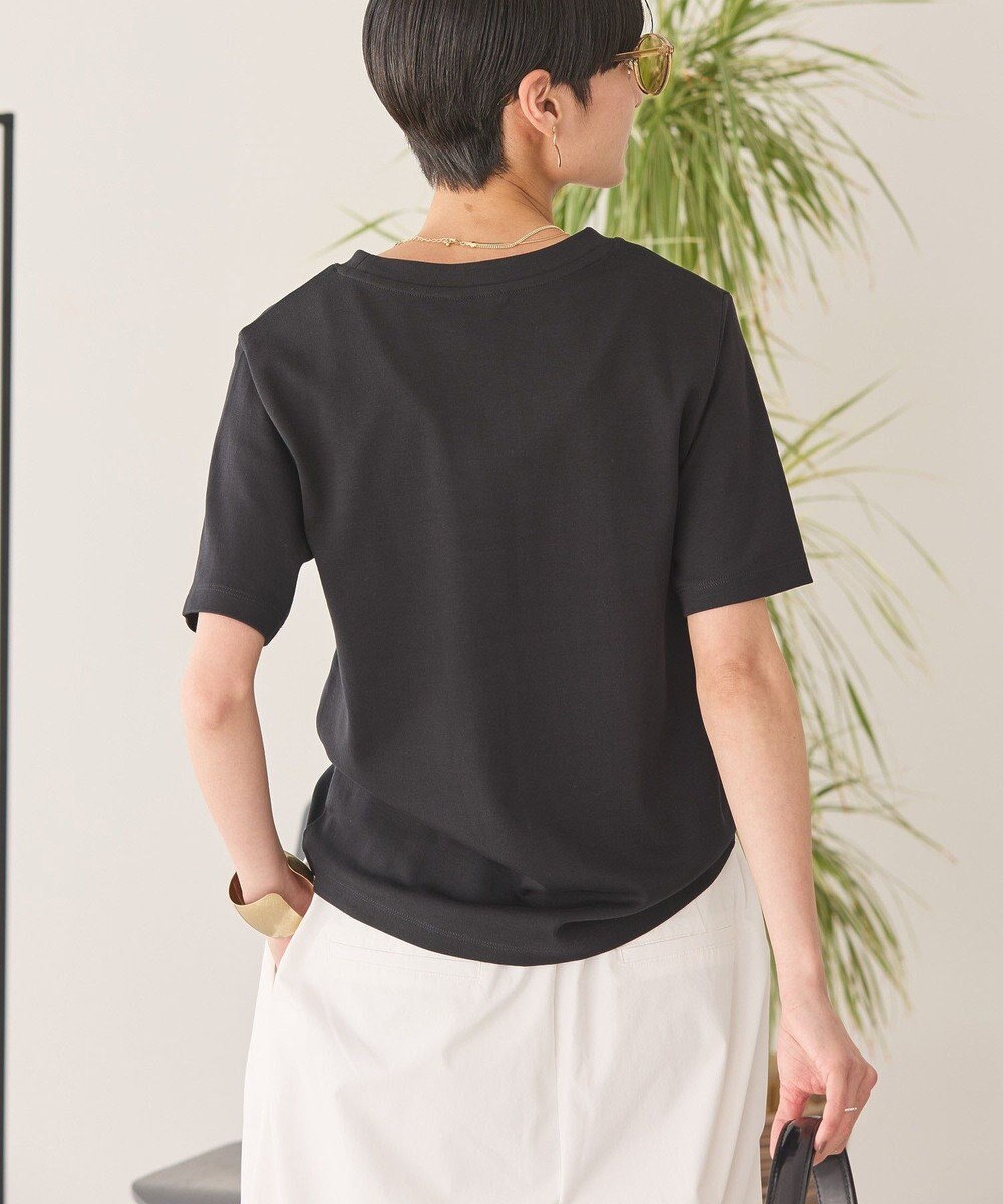 AMERICAN HOLIC きれいめコットンベーシックＴシャツ（５分袖） 